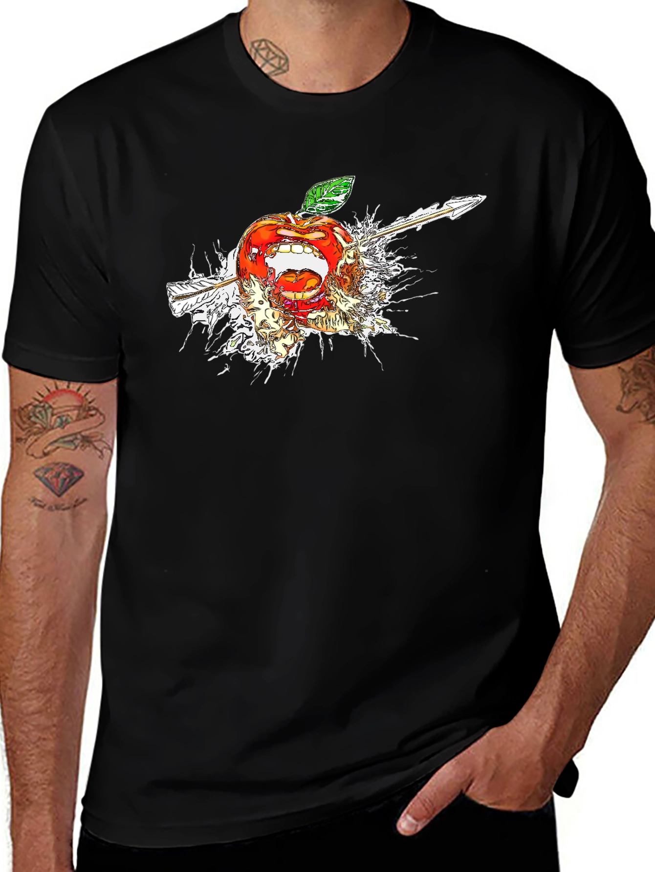 Variant 18 of Apple Arrow T-Shirt