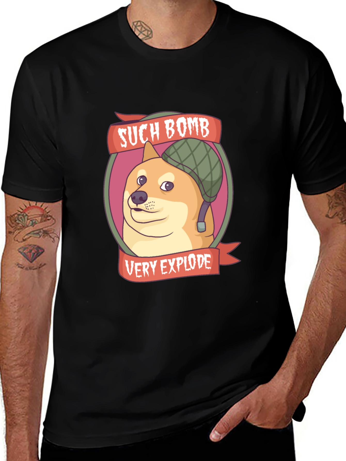Variant 7 of Such Bomb Very Explode Doge Meme T-Shirt