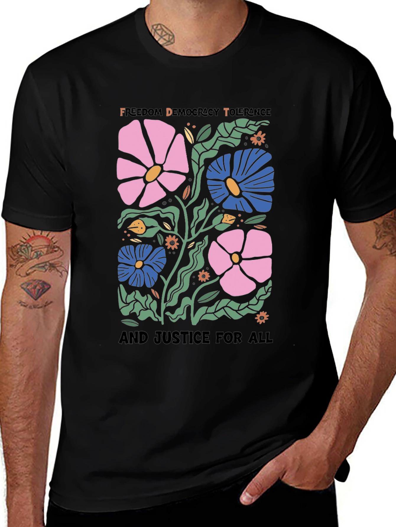 Floral Freedom T-Shirt