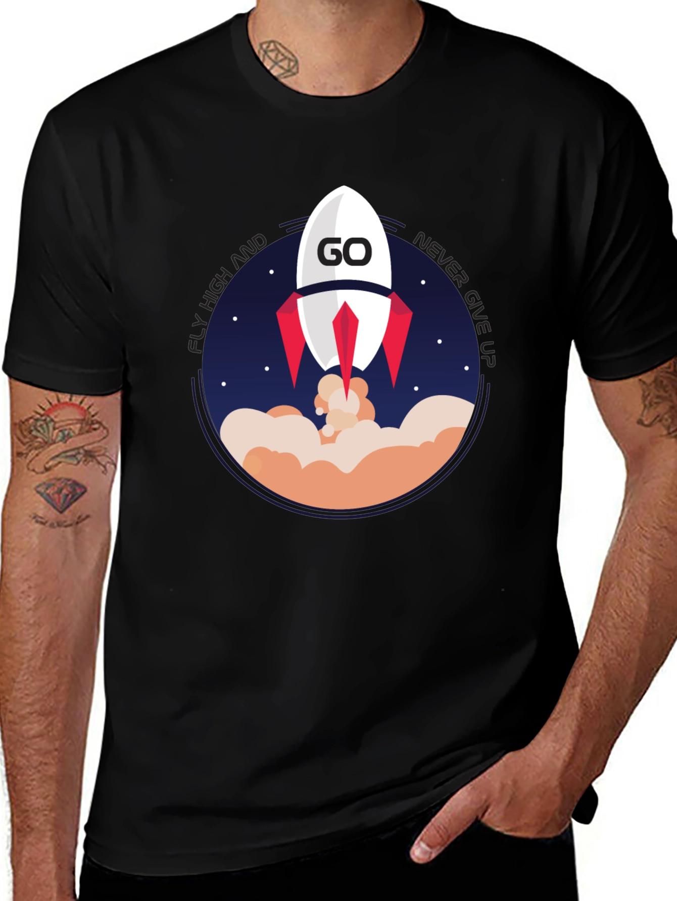 Go High Rocket T-Shirt