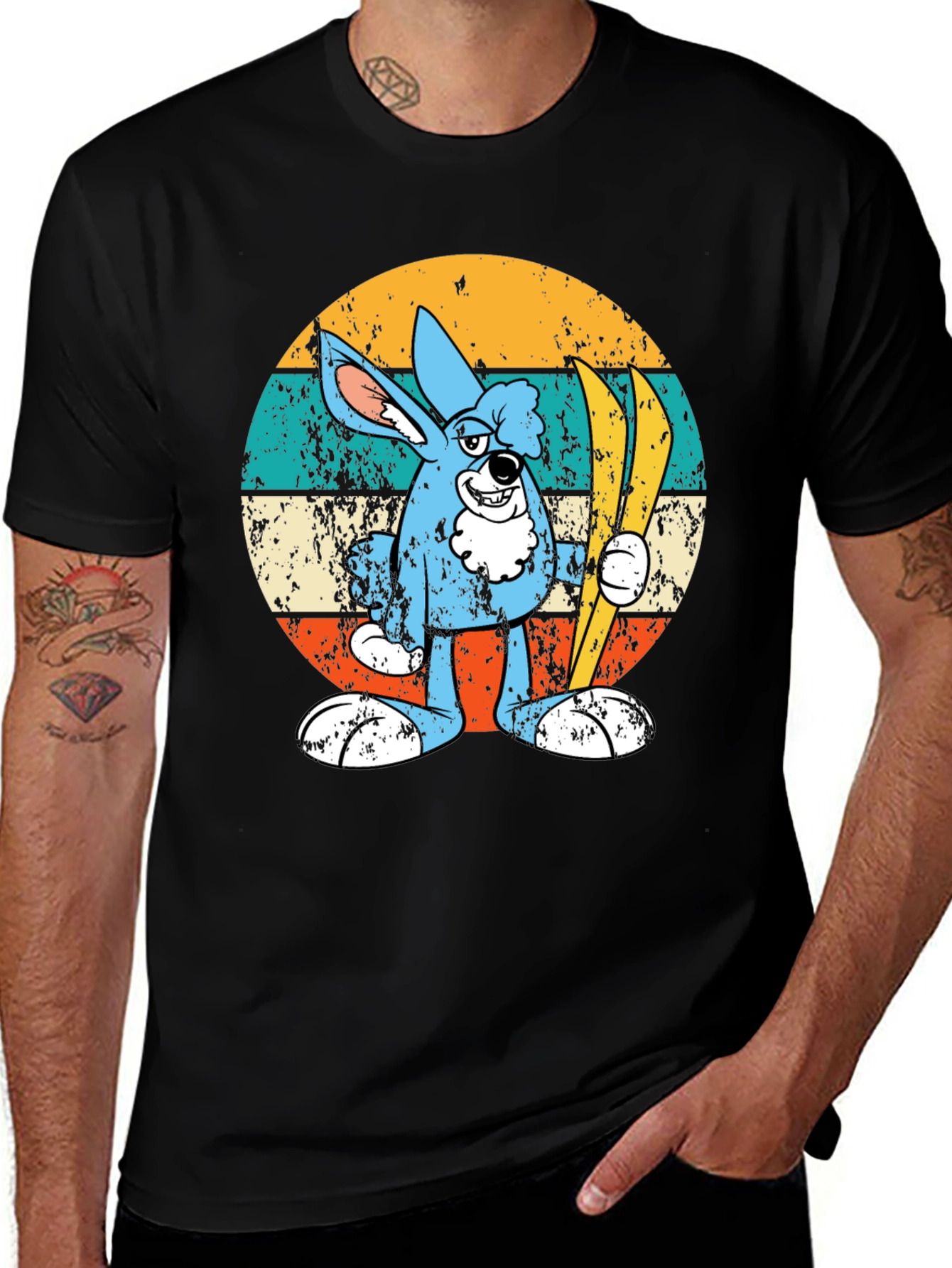 Variant 8 of Retro Ski Bunny T-Shirt