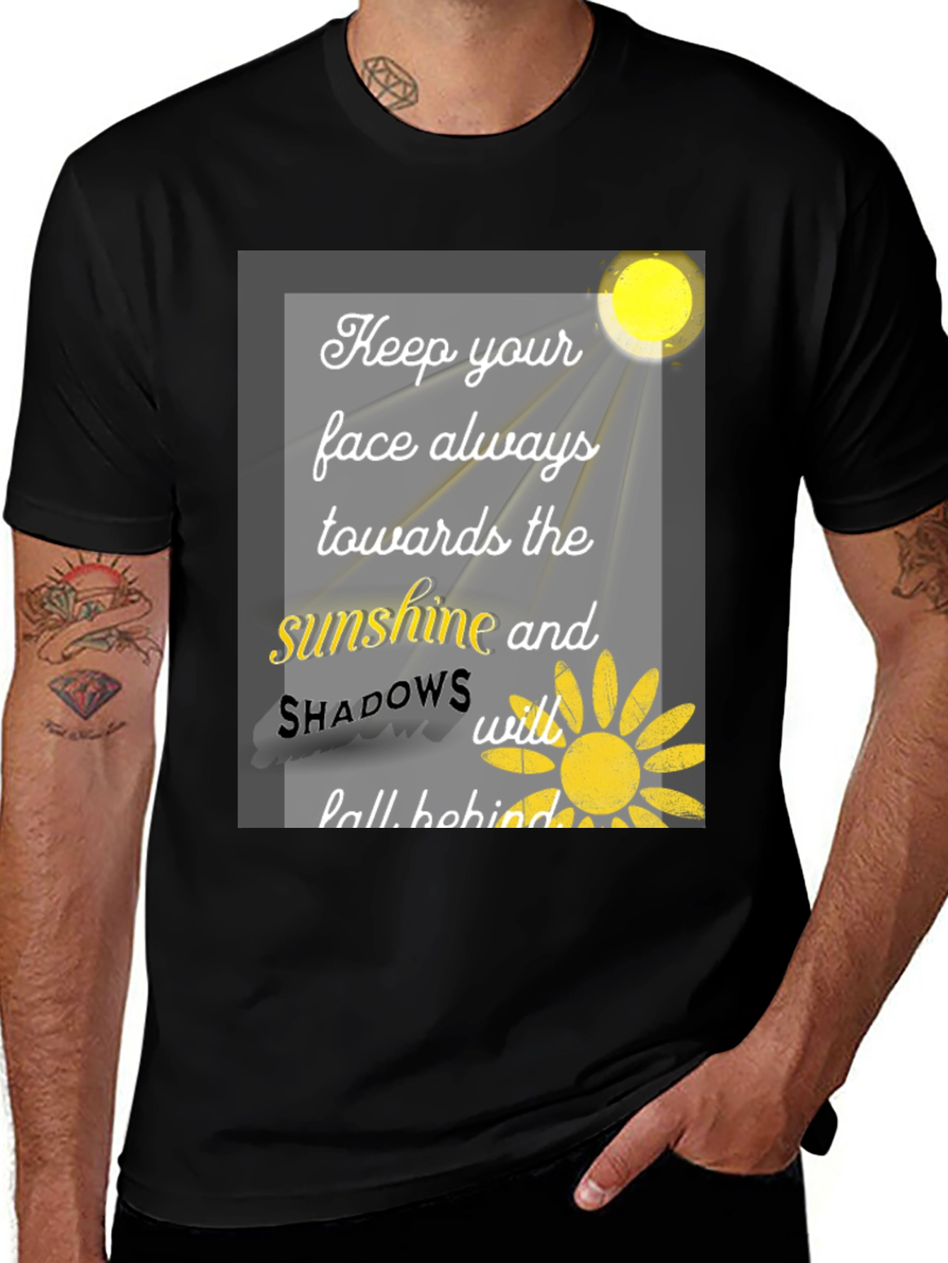 Variant 4 of Sunshine & Shadows Graphic Tee