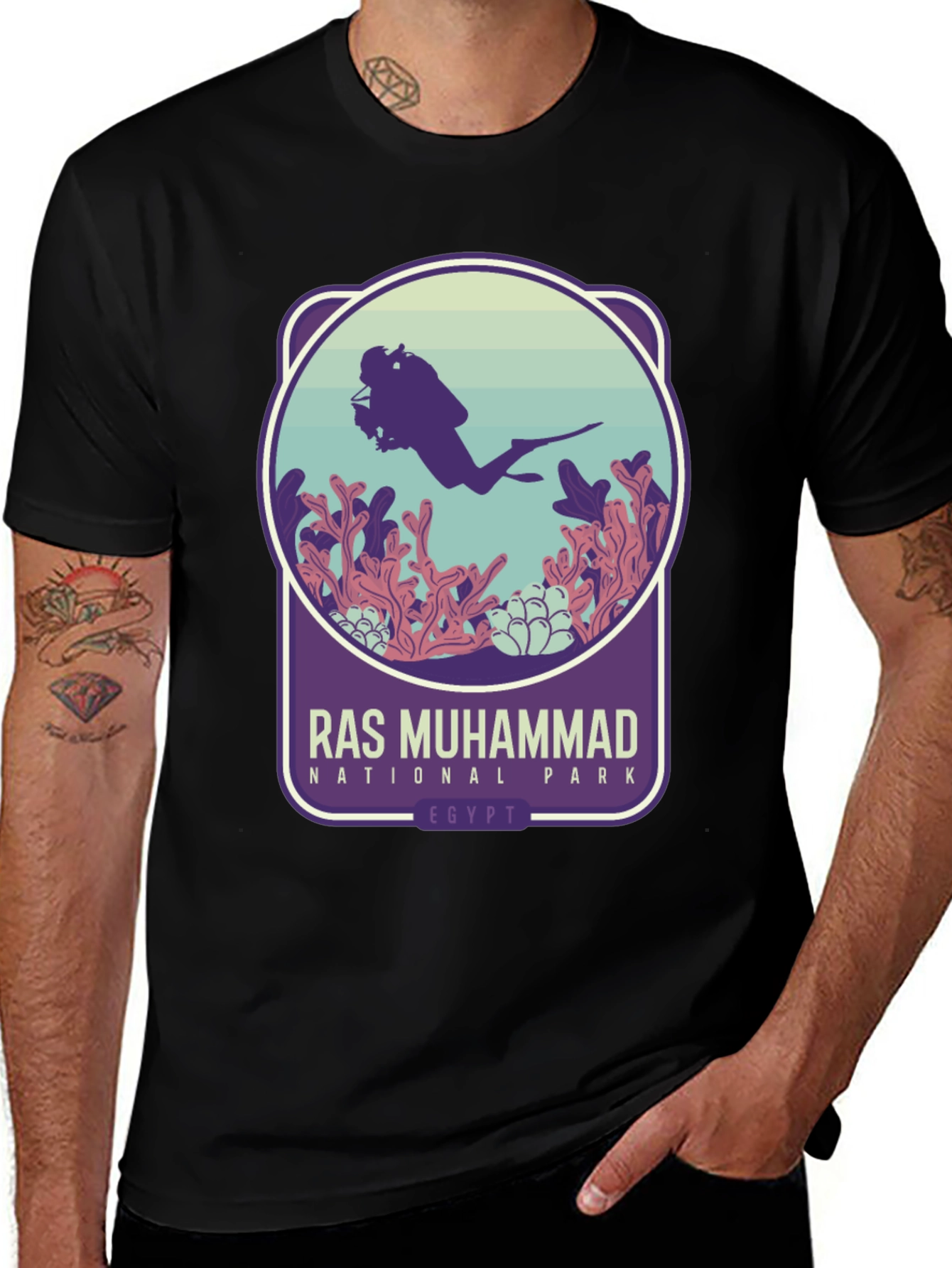 Ras Muhammad National Park Diver T-Shirt