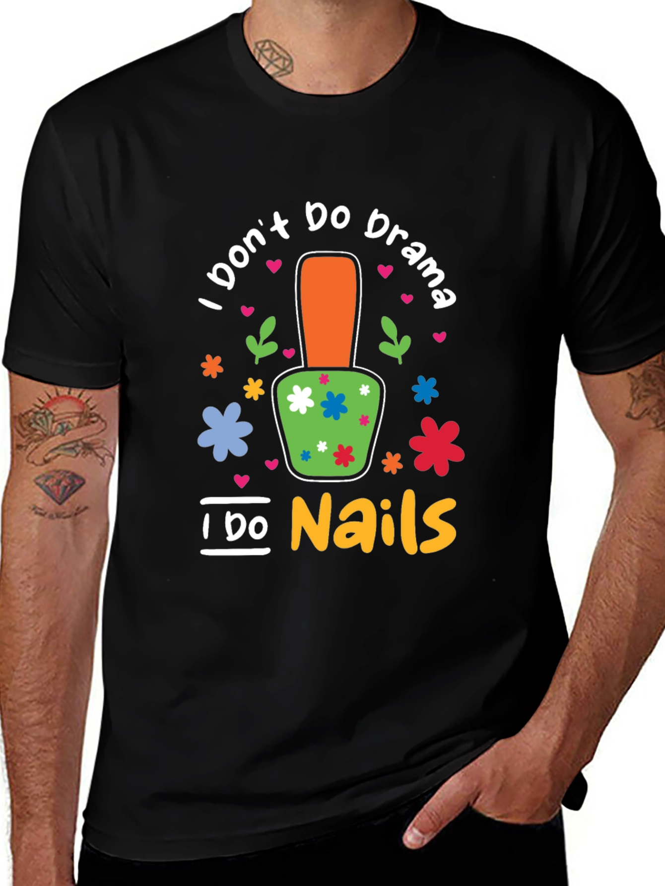 Variant 24 of I Don't Do Drama I Do Nails T-Shirt