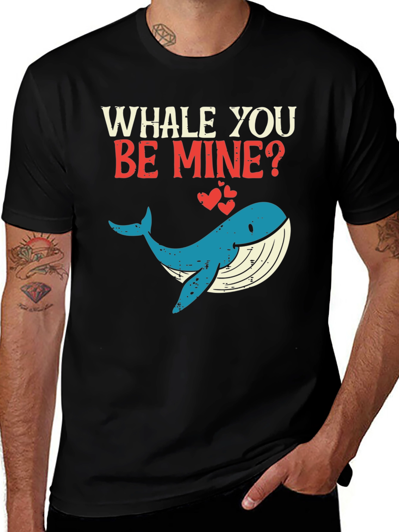 Variant 15 of Whale You Be Mine? Graphic T-Shirt