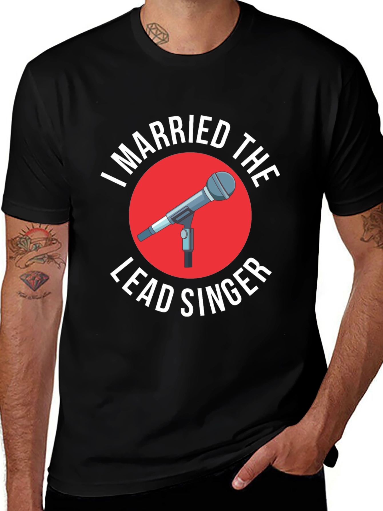 Variant 12 of I Married the Lead Singer T-Shirt