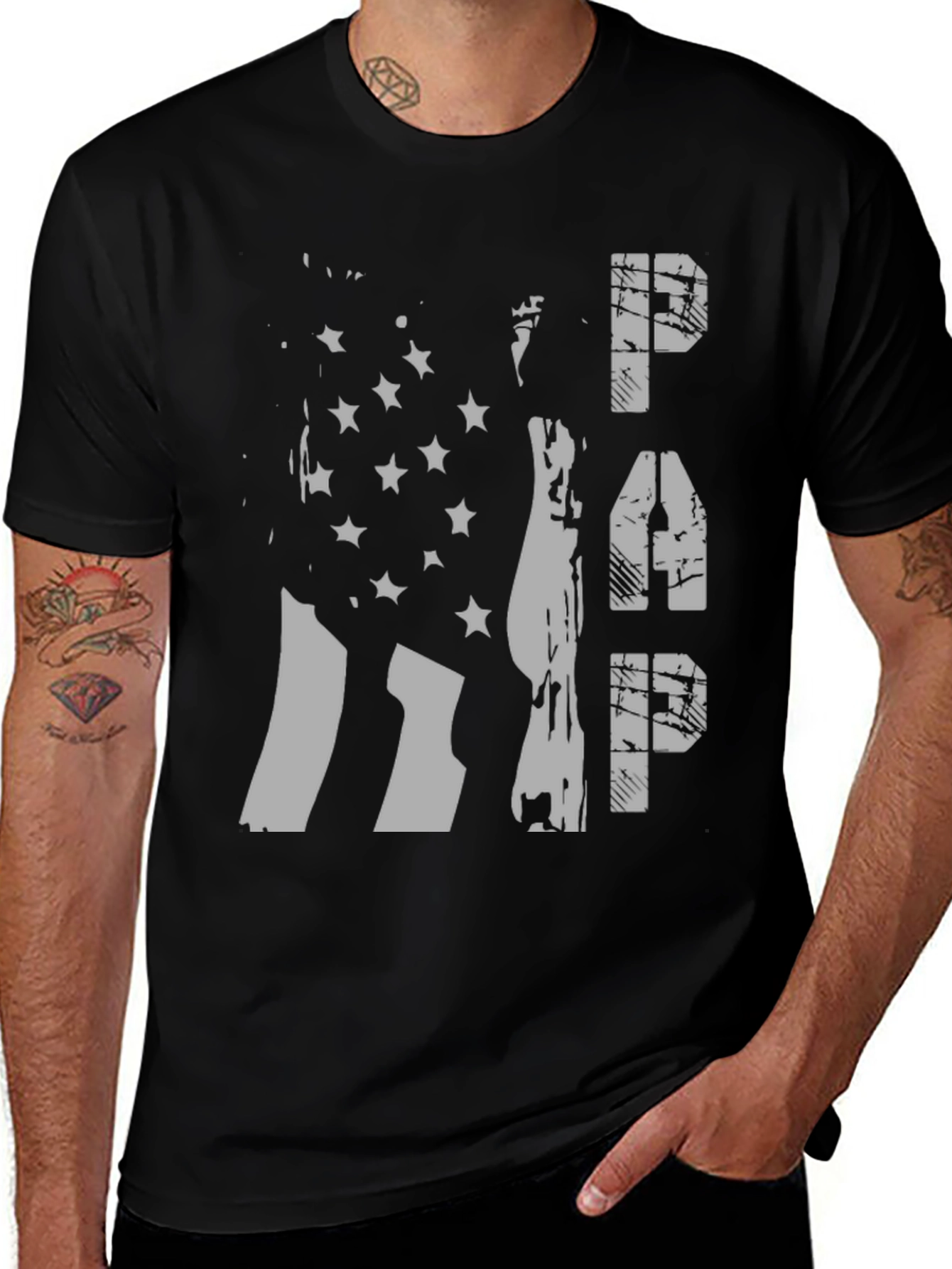PAP Flag Graphic T-Shirt