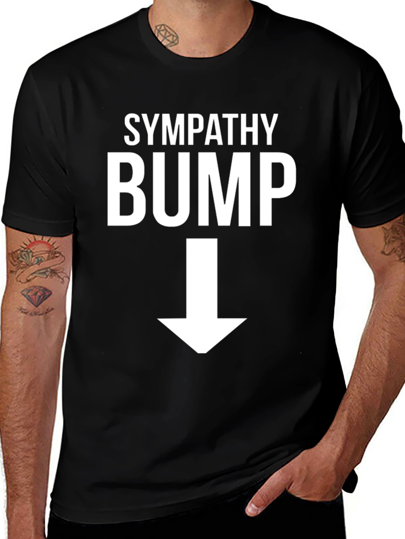 Variant 26 of Sympathy Bump Funny Graphic T-Shirt