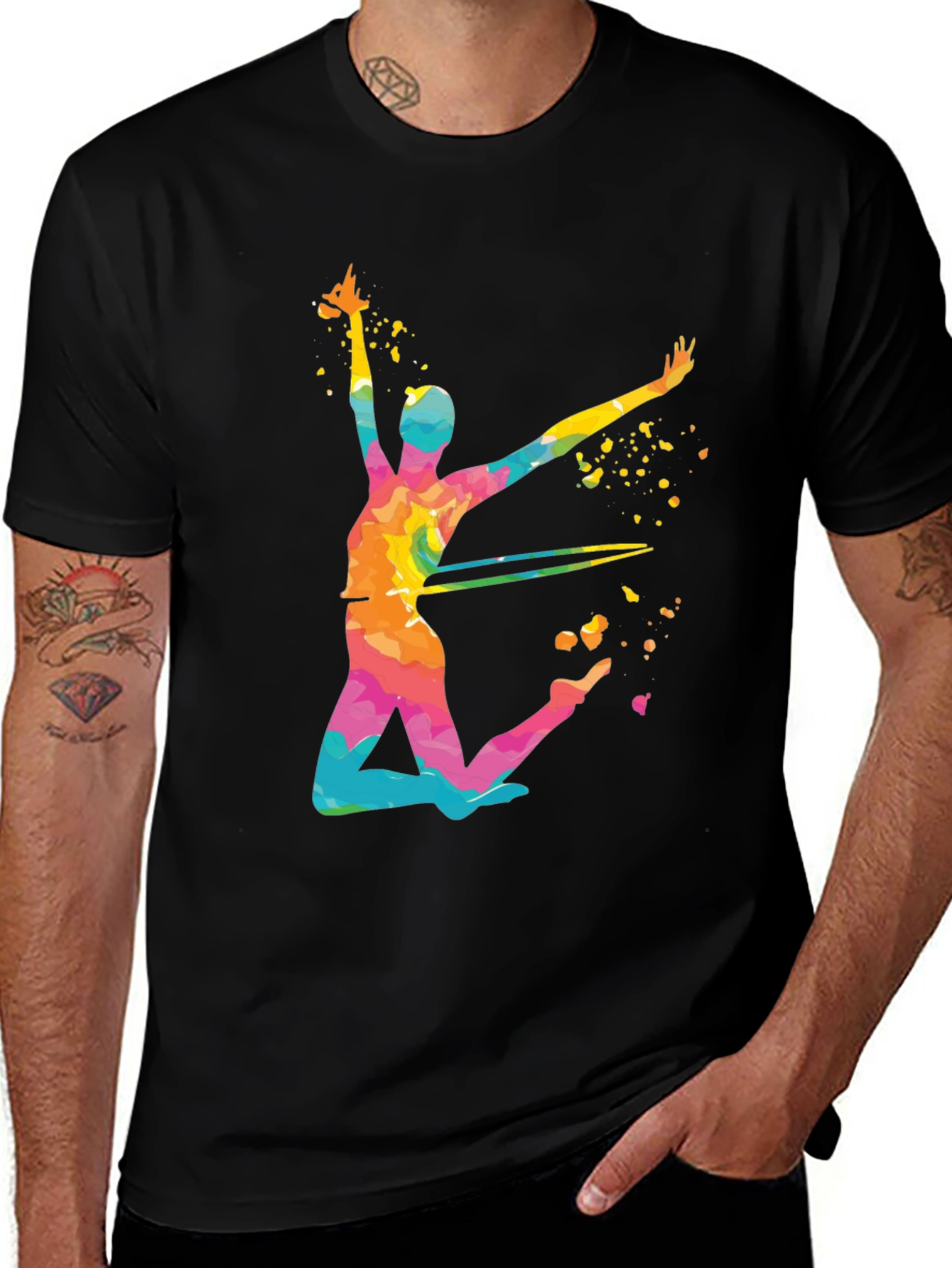Variant 10 of Colorful Rhythmic Gymnastics T-Shirt