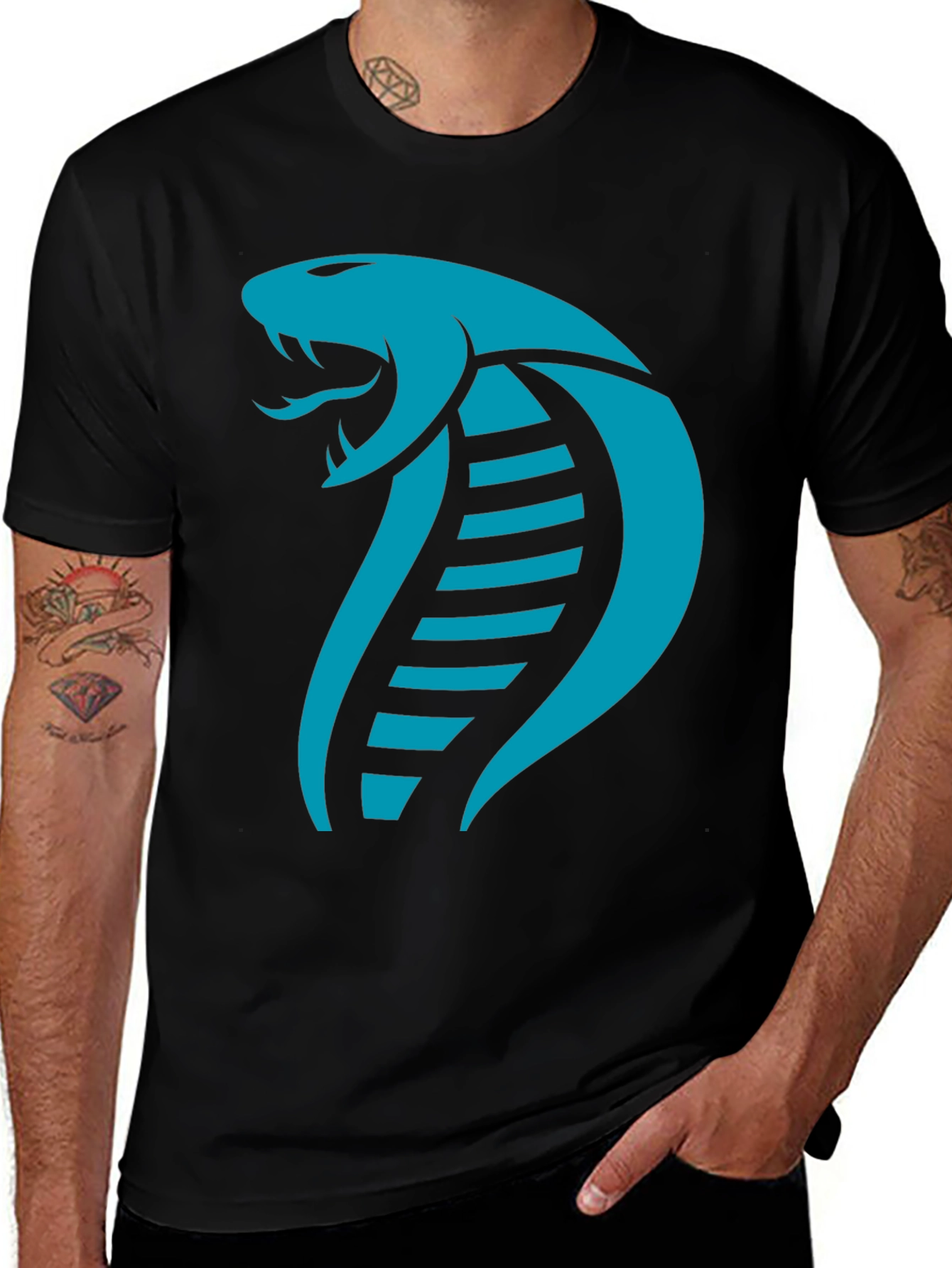 Variant 26 of Cobra Snake Graphic T-Shirt - Bold Style