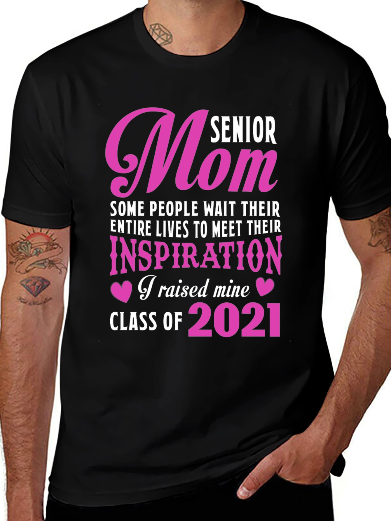 Variant 11 of Senior Mom 2021 T-Shirt