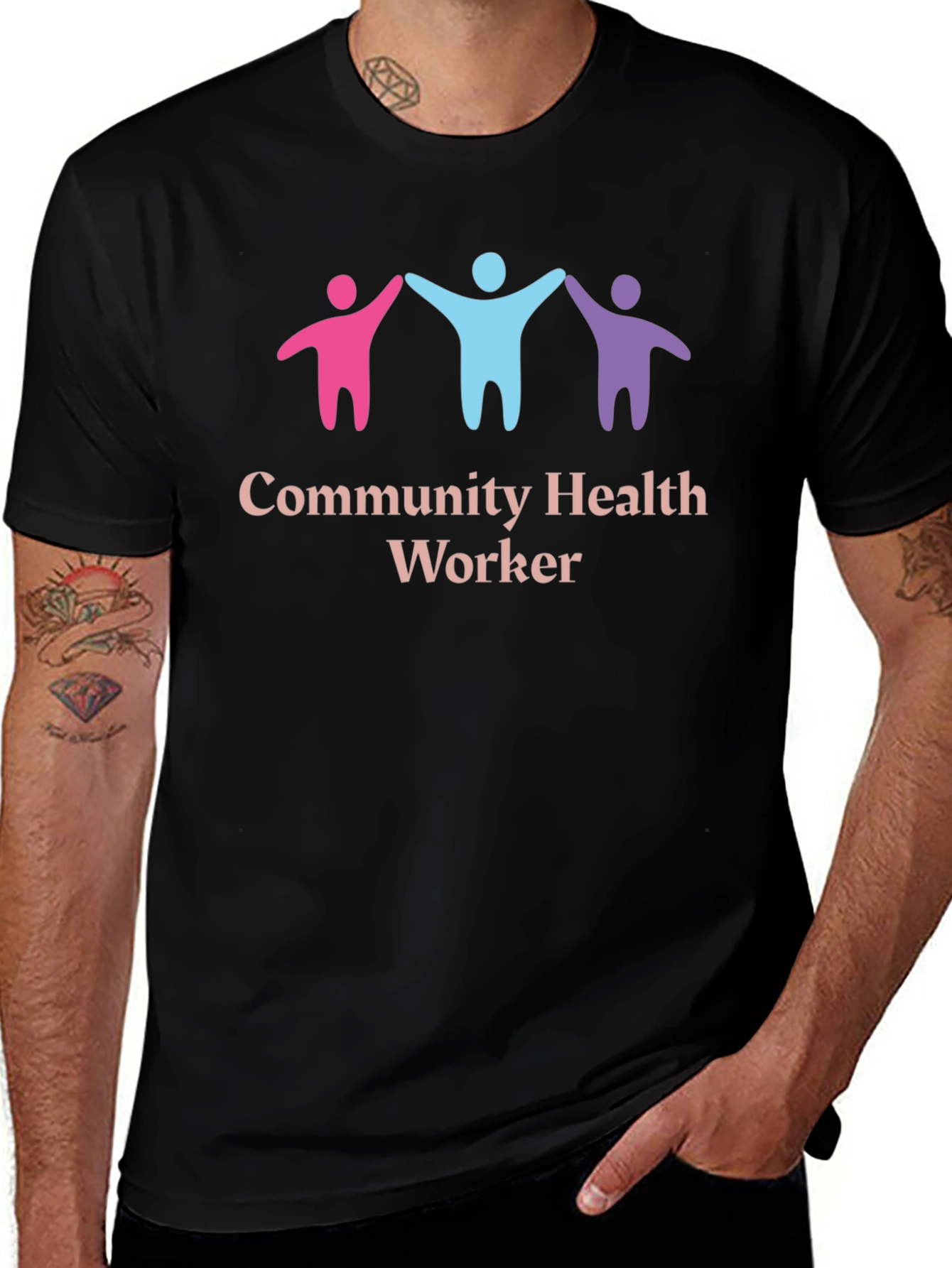 Community Health Worker Graphic T-Shirt
