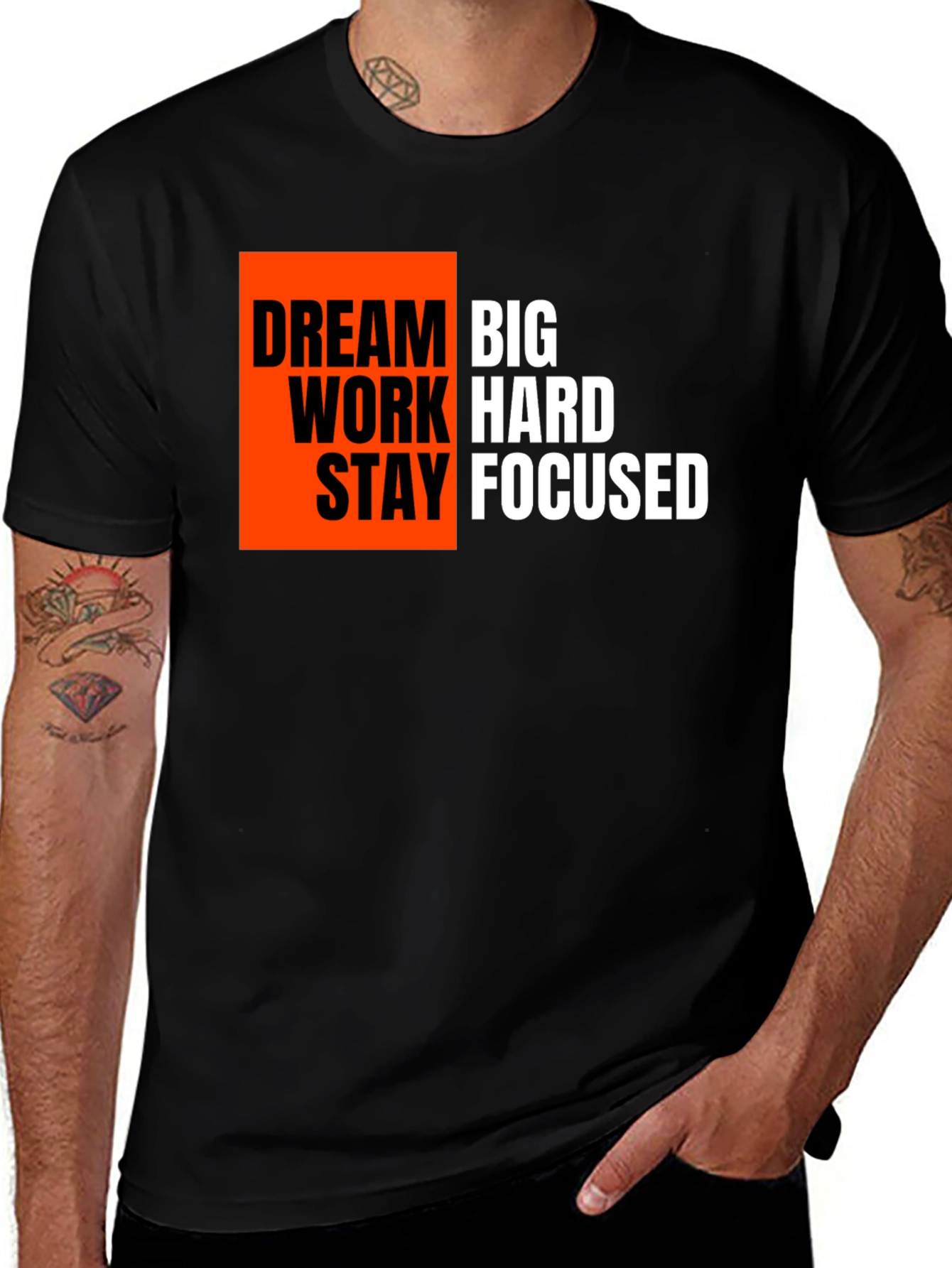Variant 20 of Dream Big Graphic Tee - Motivational T-Shirt