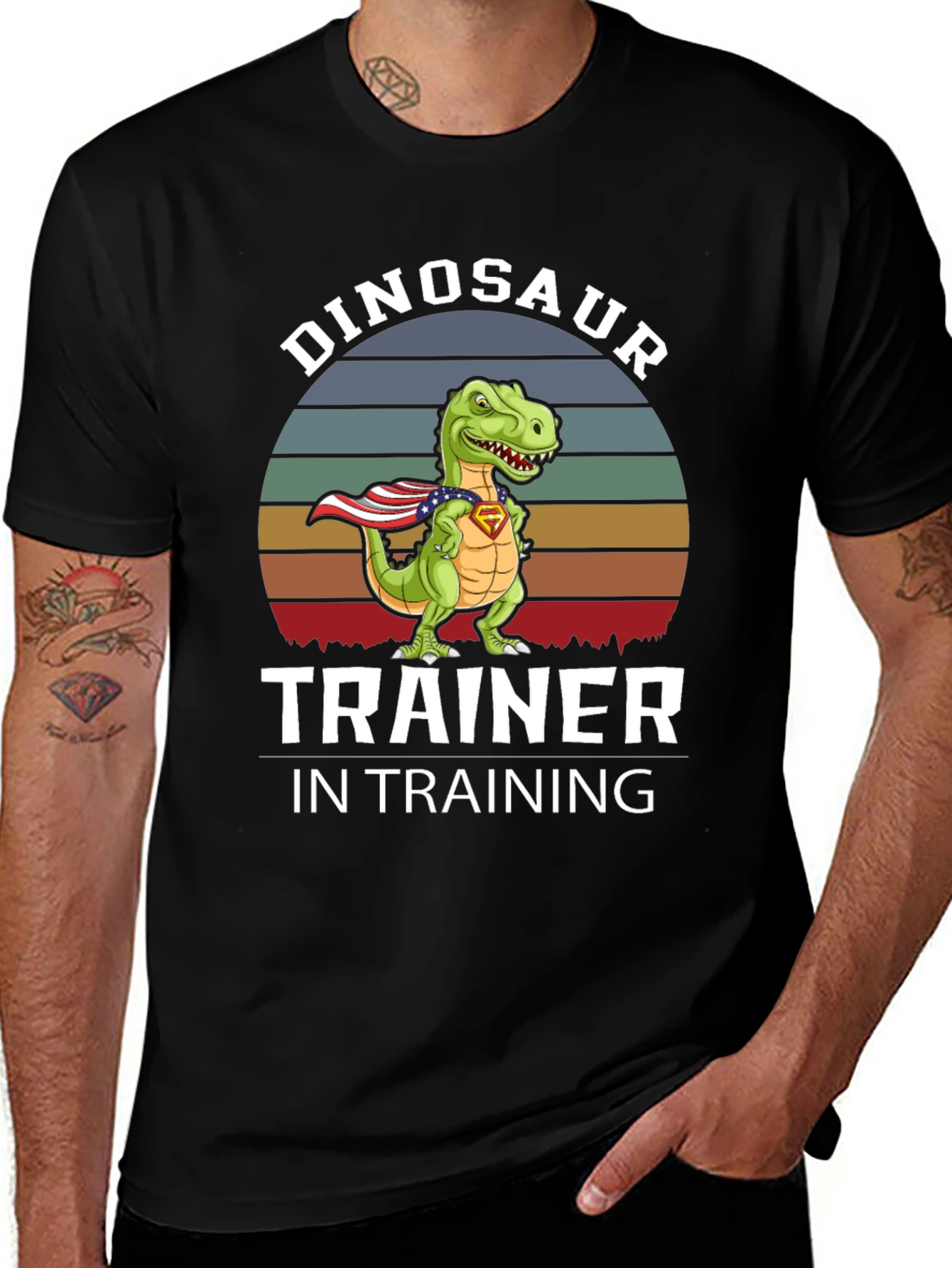 Variant 29 of Dinosaur Trainer In Training Graphic Tee