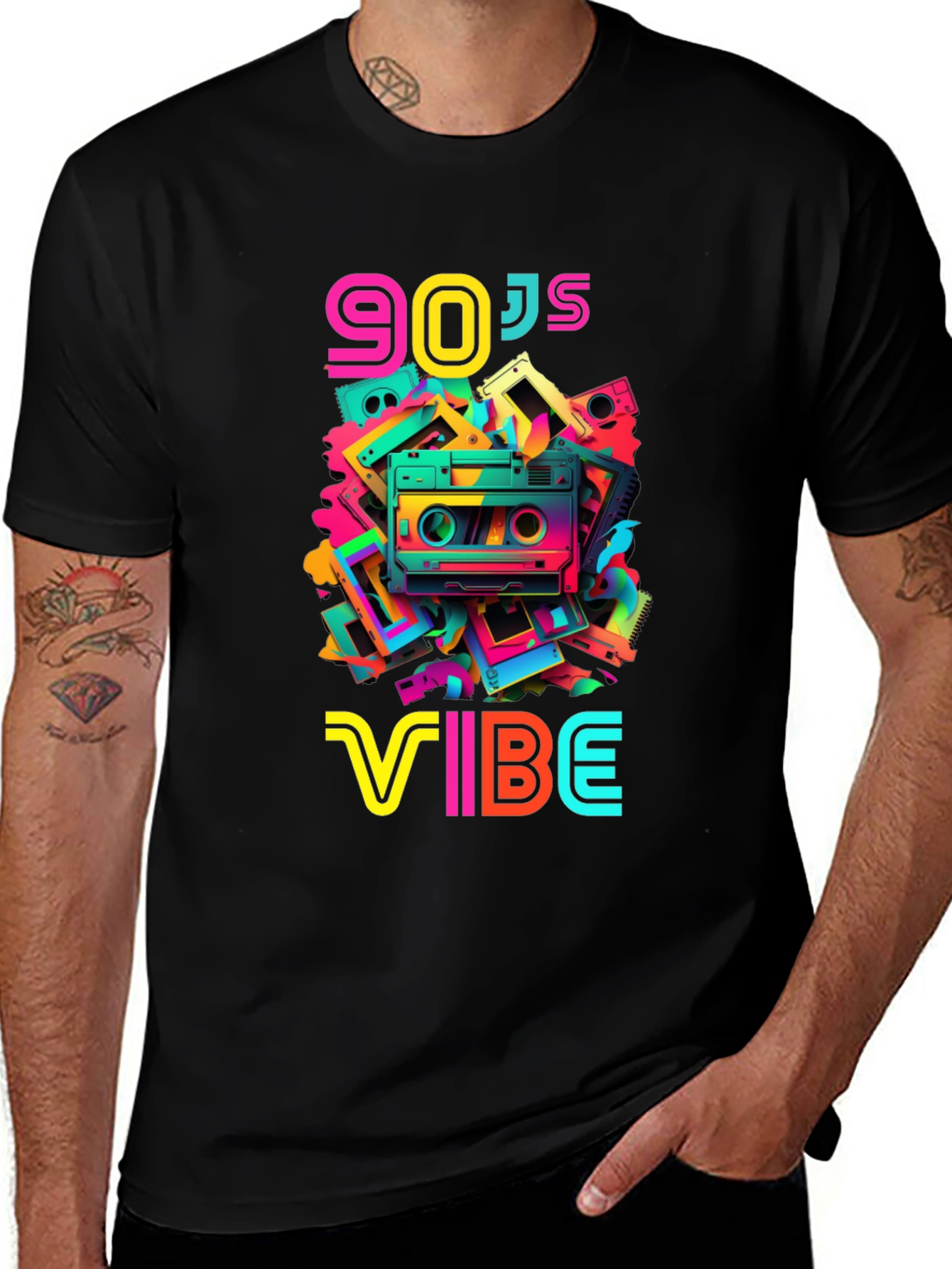 Variant 3 of 90's Vibe Graphic T-Shirt