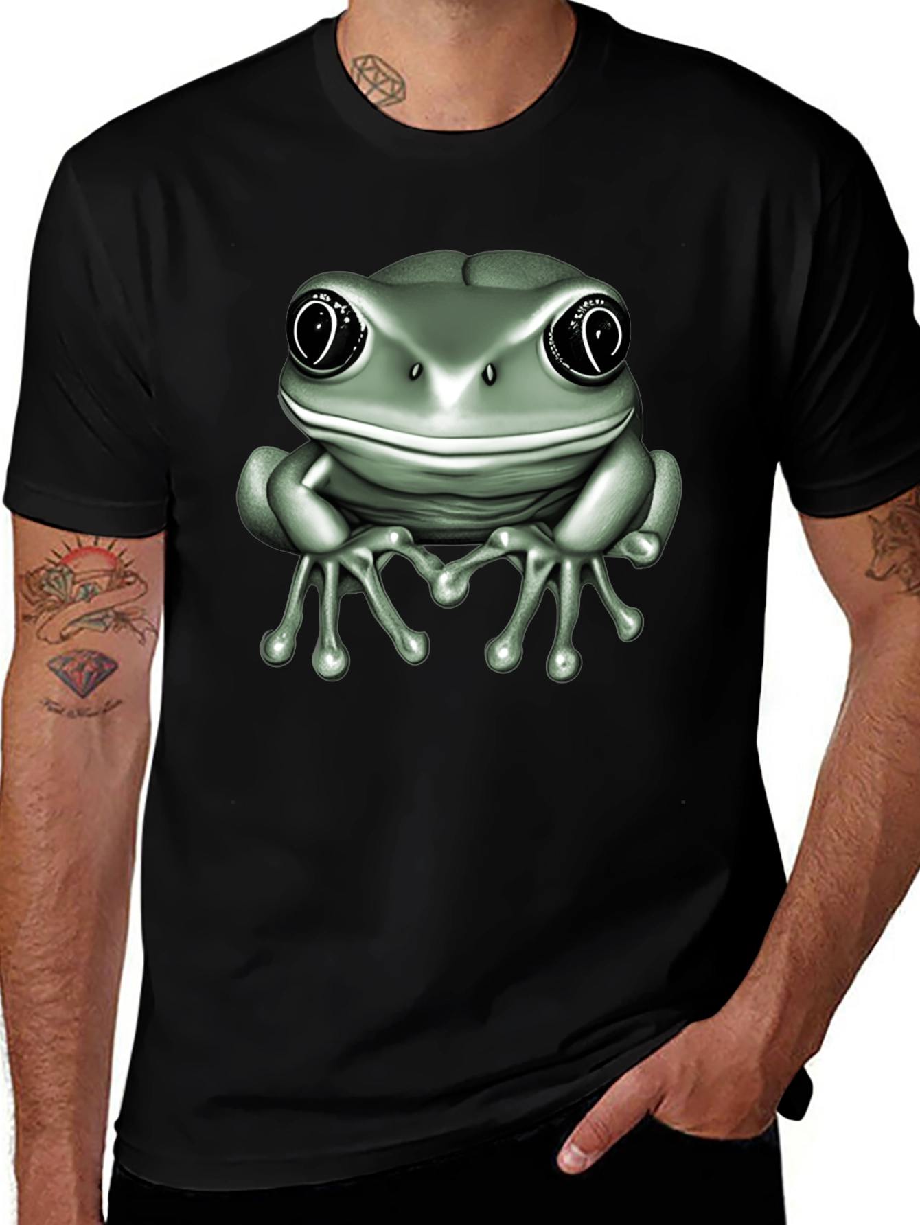Variant 21 of Frog Graphic T-Shirt - Stylish Men's Tee
