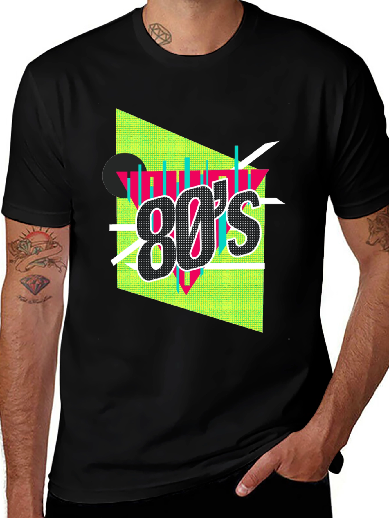 Retro 80's Graphic Tee - Throwback Style