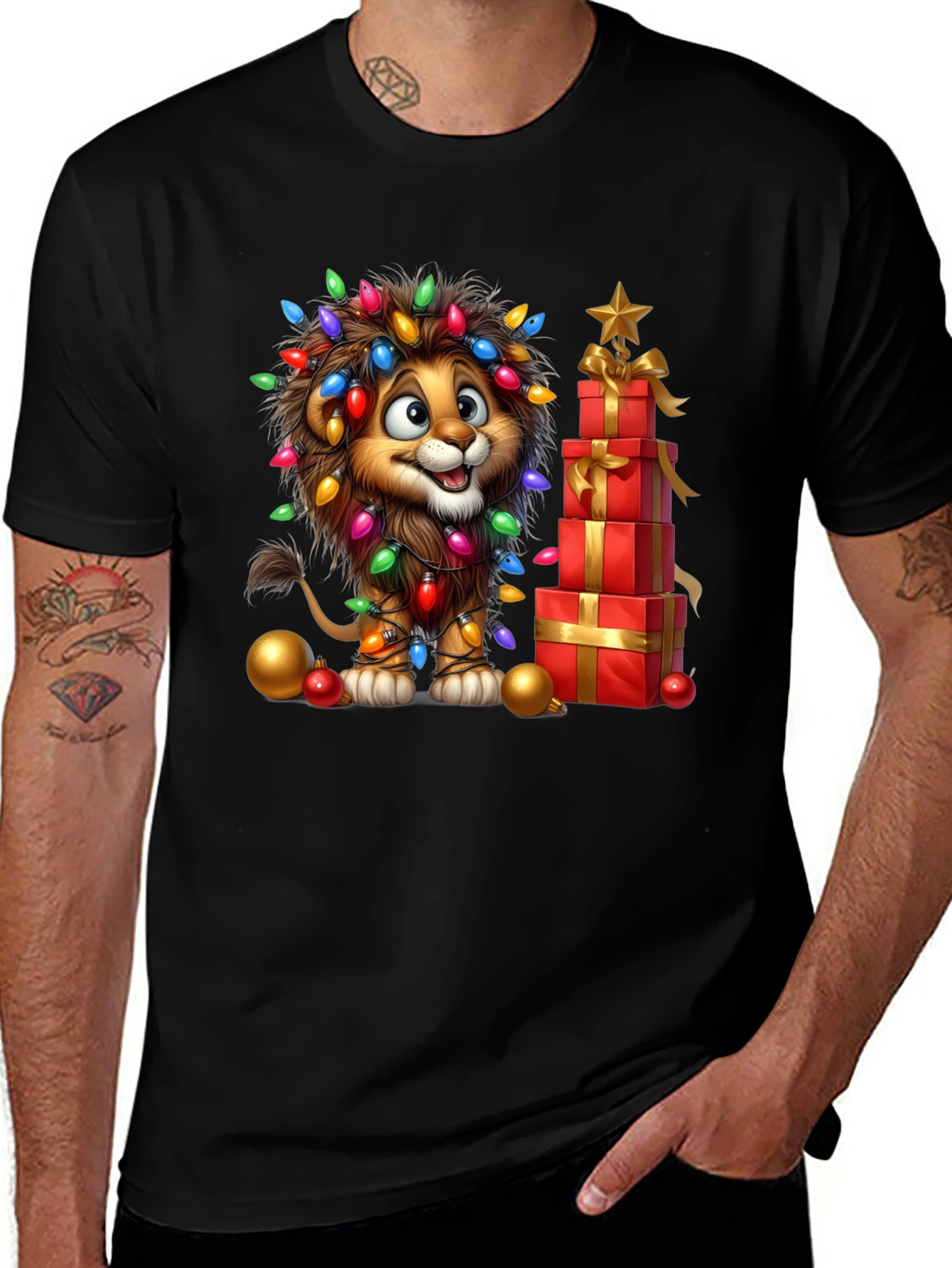 Christmas Lion T-Shirt