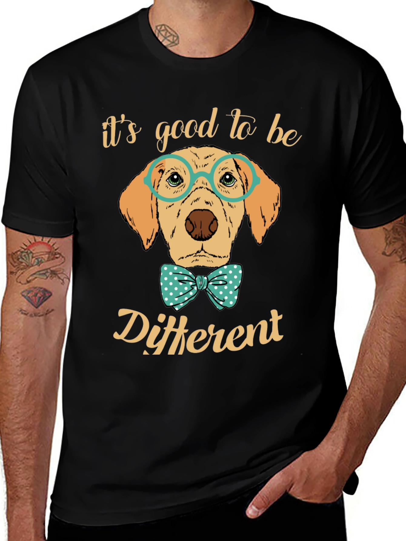 Variant 27 of Be Different Dog T-Shirt