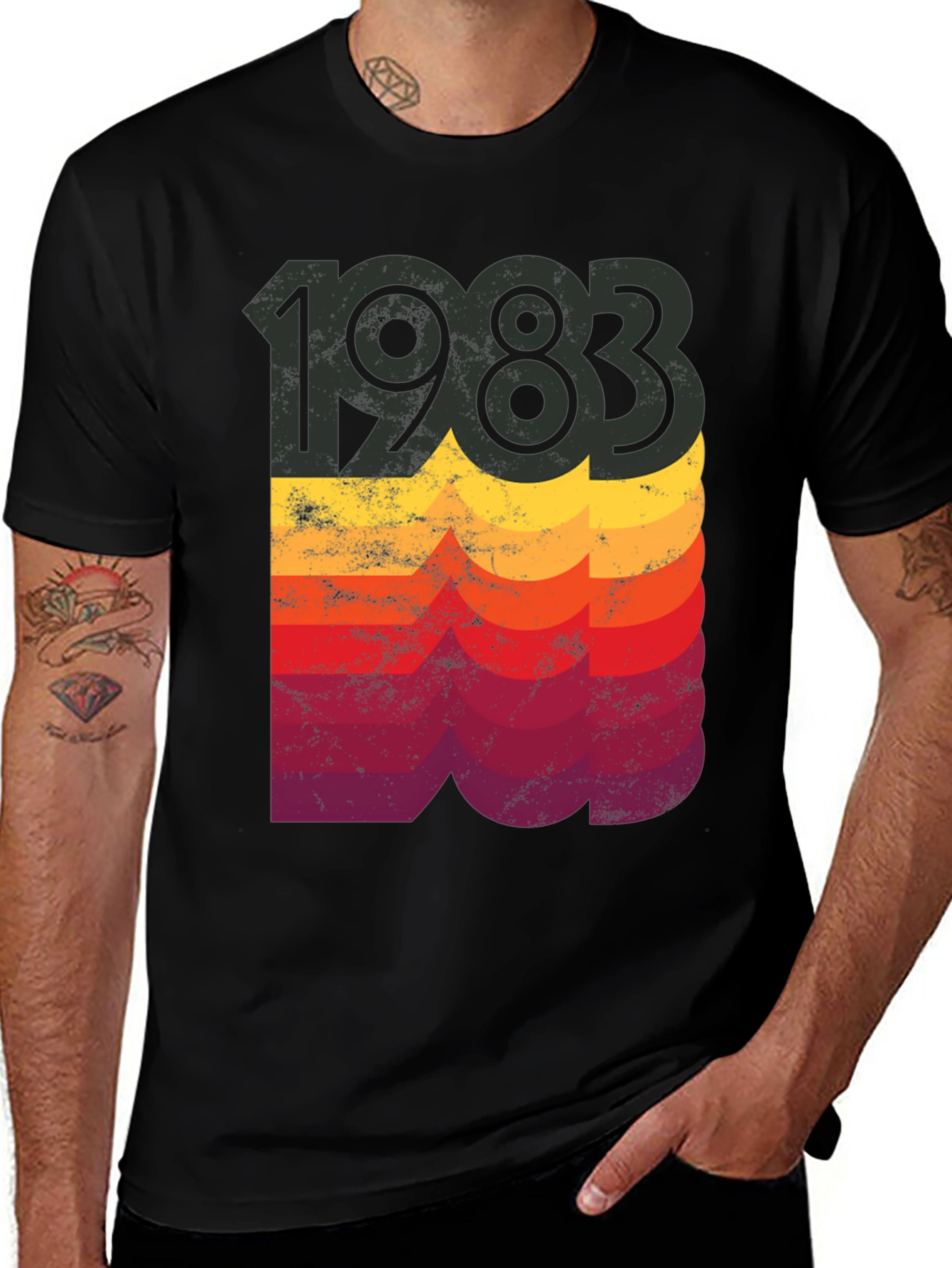 Variant 28 of Retro 1983 Graphic T-Shirt