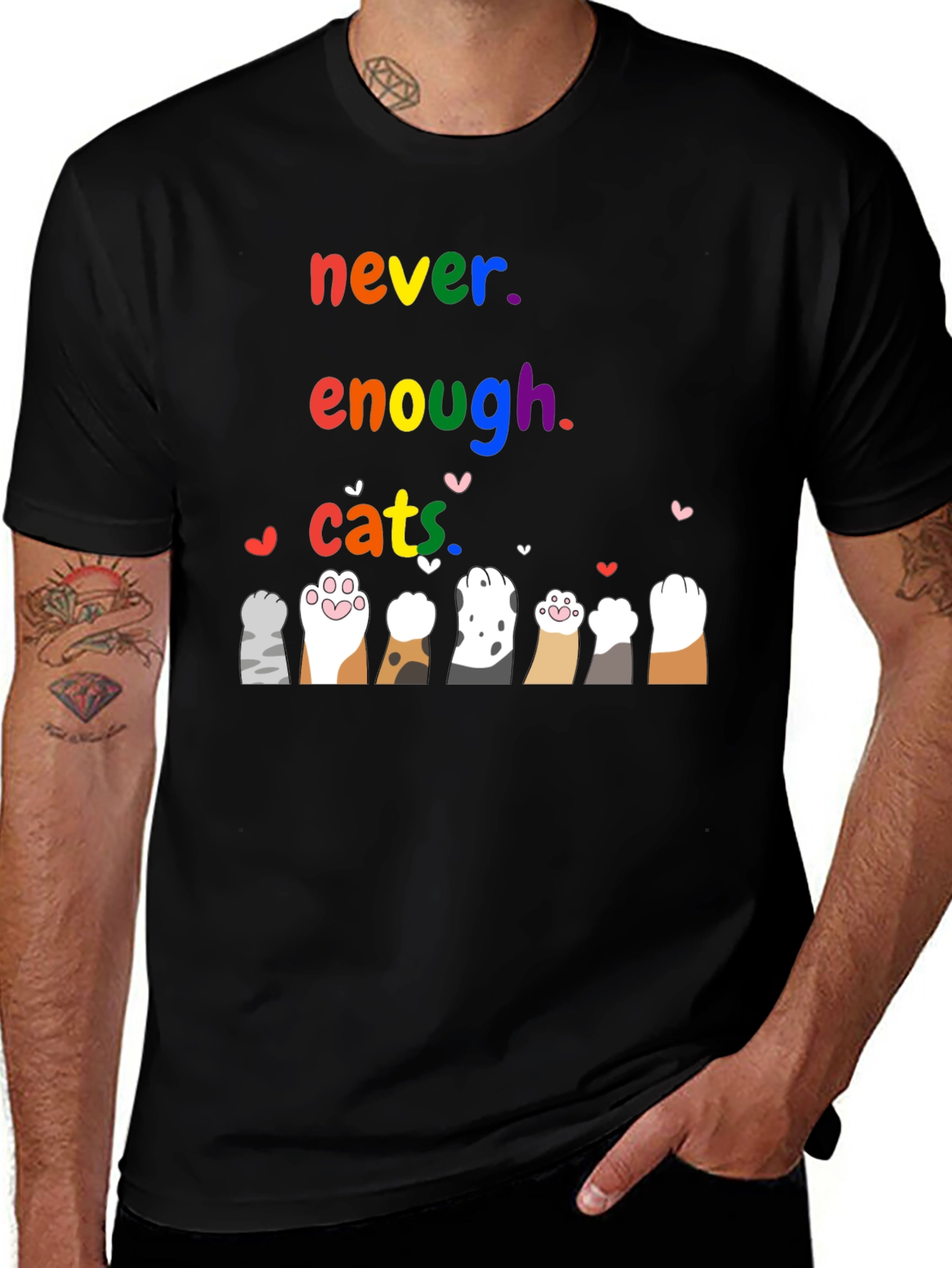 Variant 29 of Never Enough Cats T-Shirt