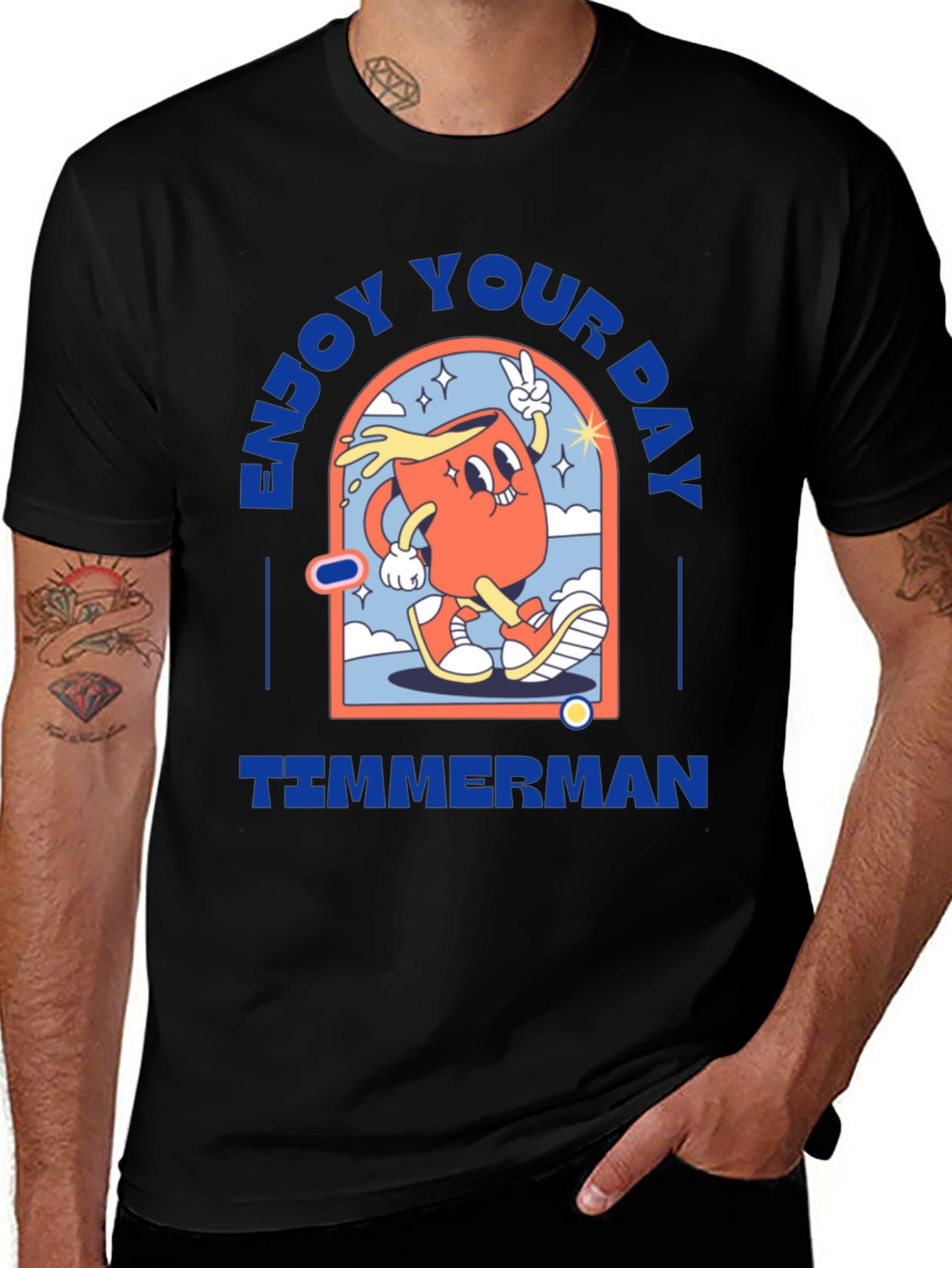 Variant 14 of Enjoy Your Day Timmerman T-Shirt