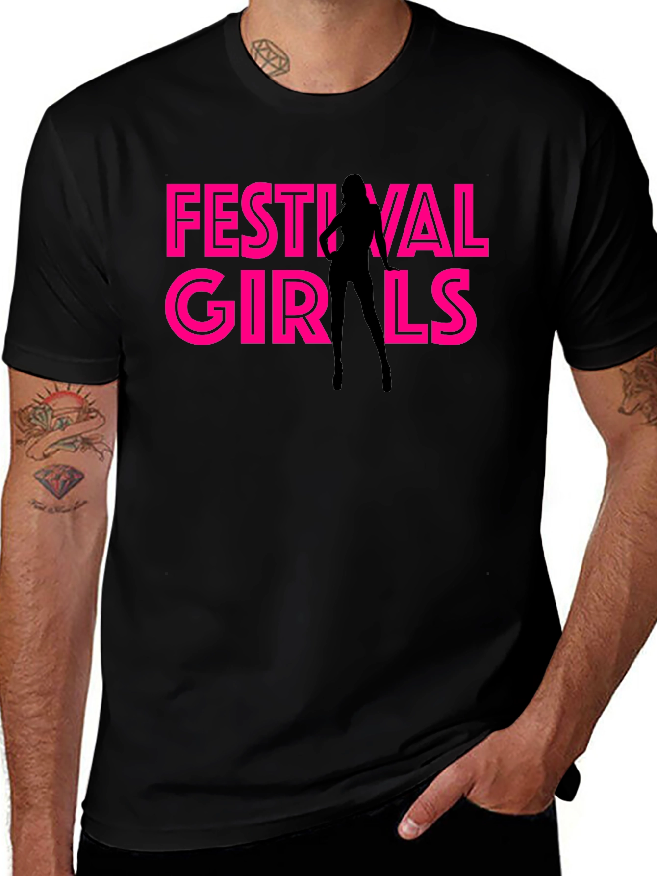 Variant 8 of Festival Girls Graphic Tee