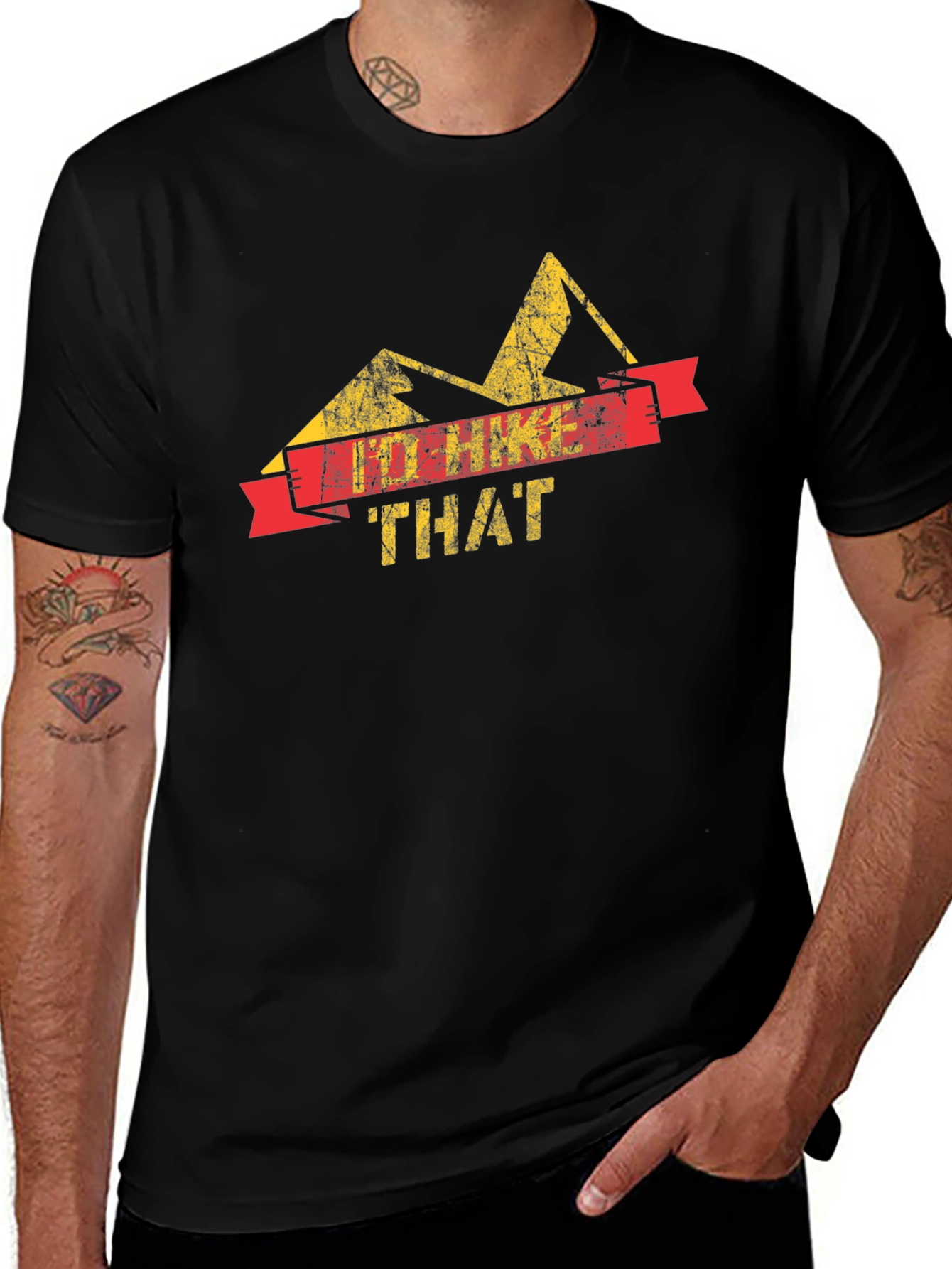 Variant 27 of I'd Hike That T-Shirt - Mountain Adventure Tee