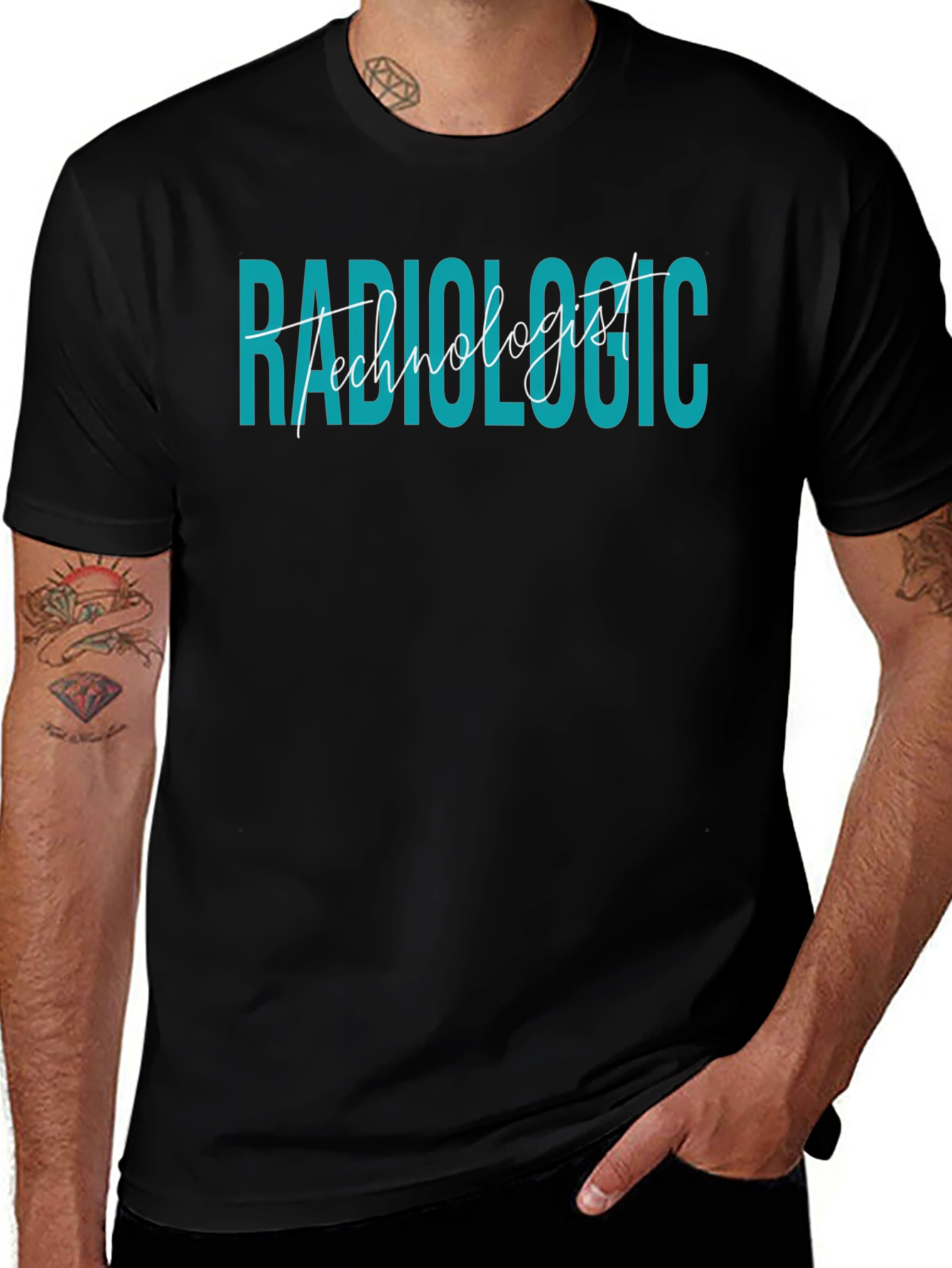 Variant 16 of Radiologic Technologist Graphic T-Shirt