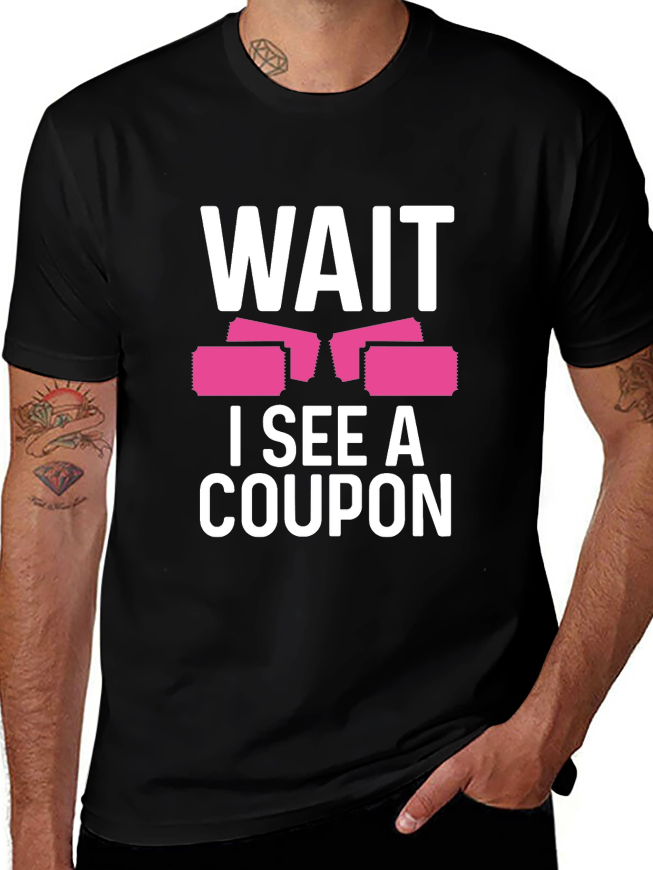 Variant 24 of Wait I See A Coupon T-Shirt