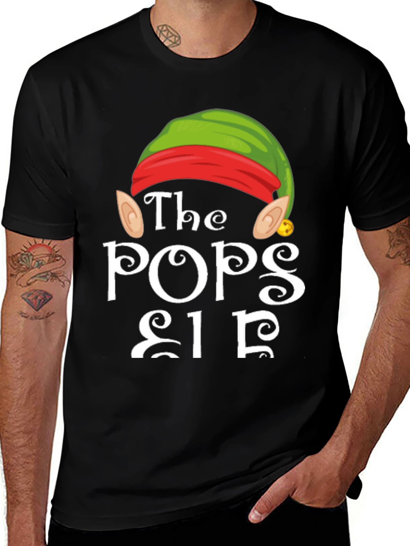 The Pops Elf Christmas T-Shirt