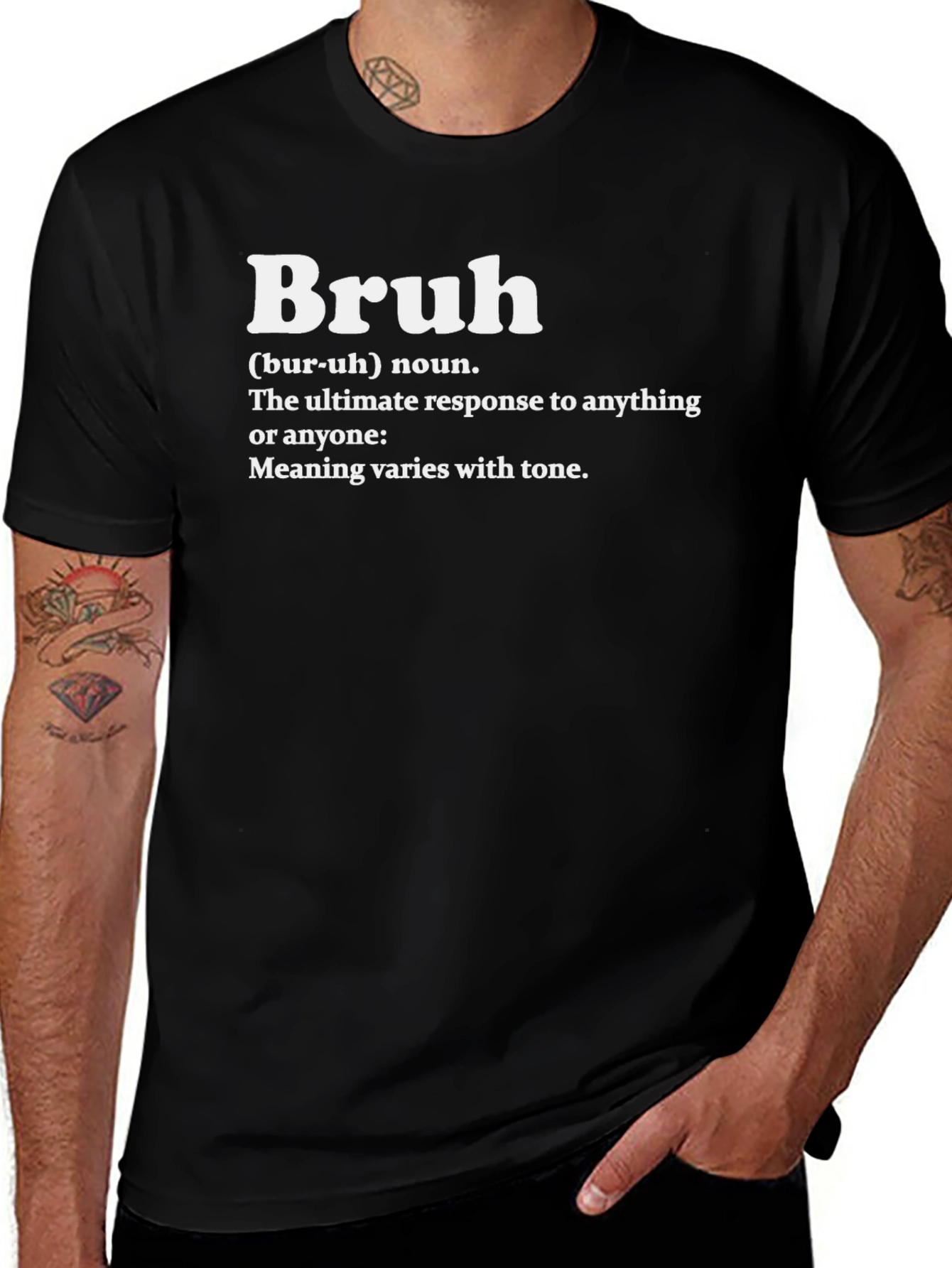 Variant 9 of Bruh Definition T-Shirt - Funny Meme Tee