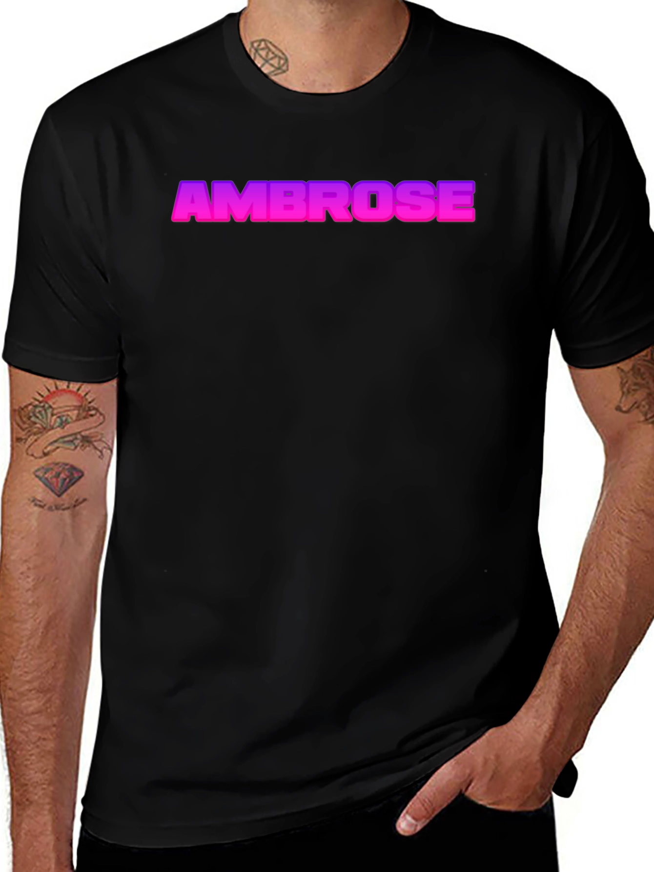 Ambrose Gradient T-Shirt - Stylish Graphic Tee