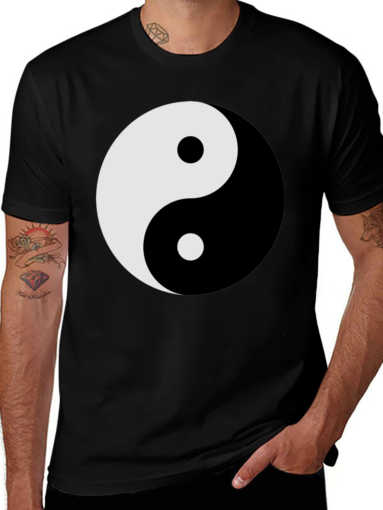 Yin Yang Graphic Tee - Classic Balance Shirt