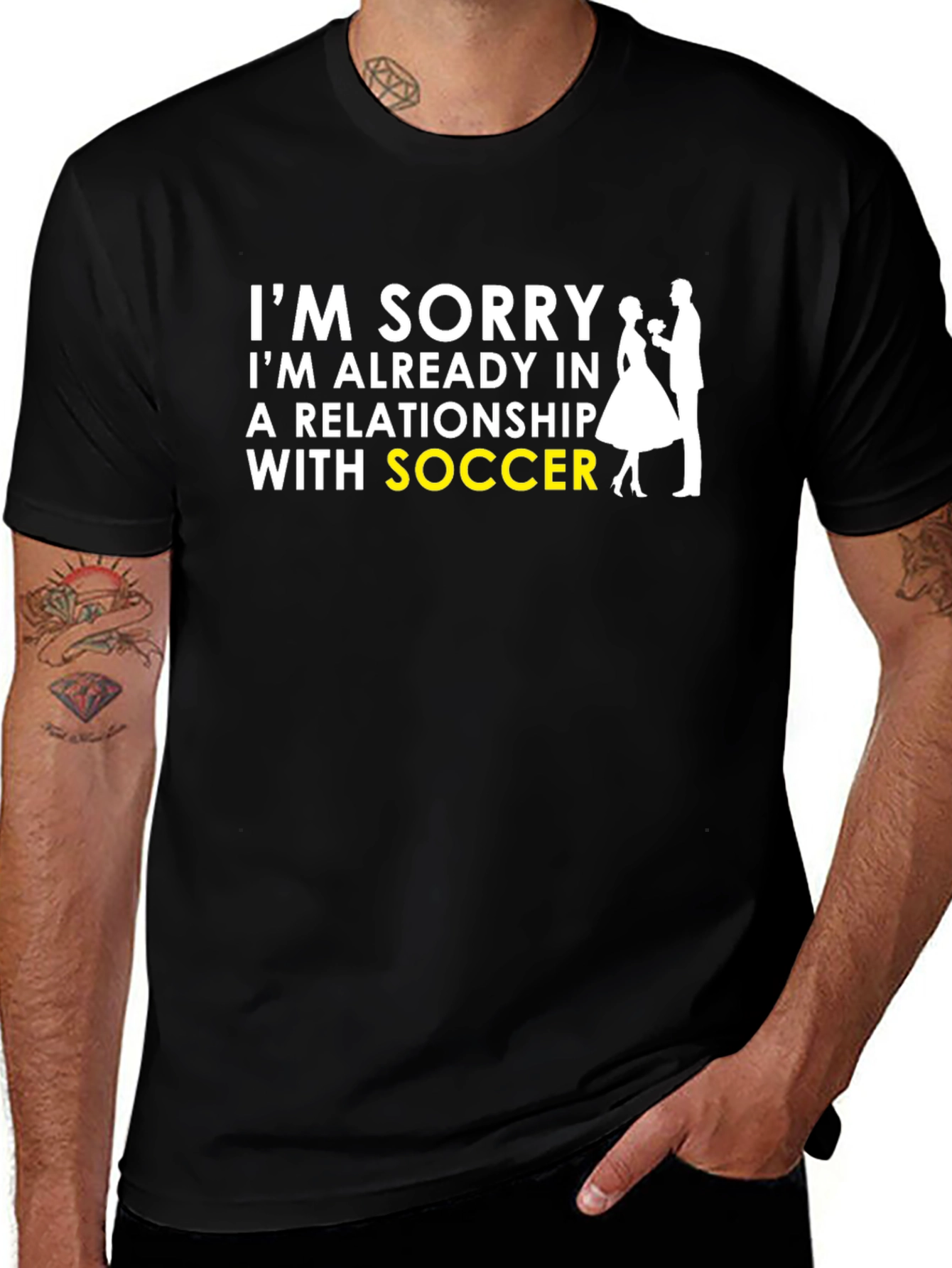 Variant 4 of Soccer Relationship T-Shirt