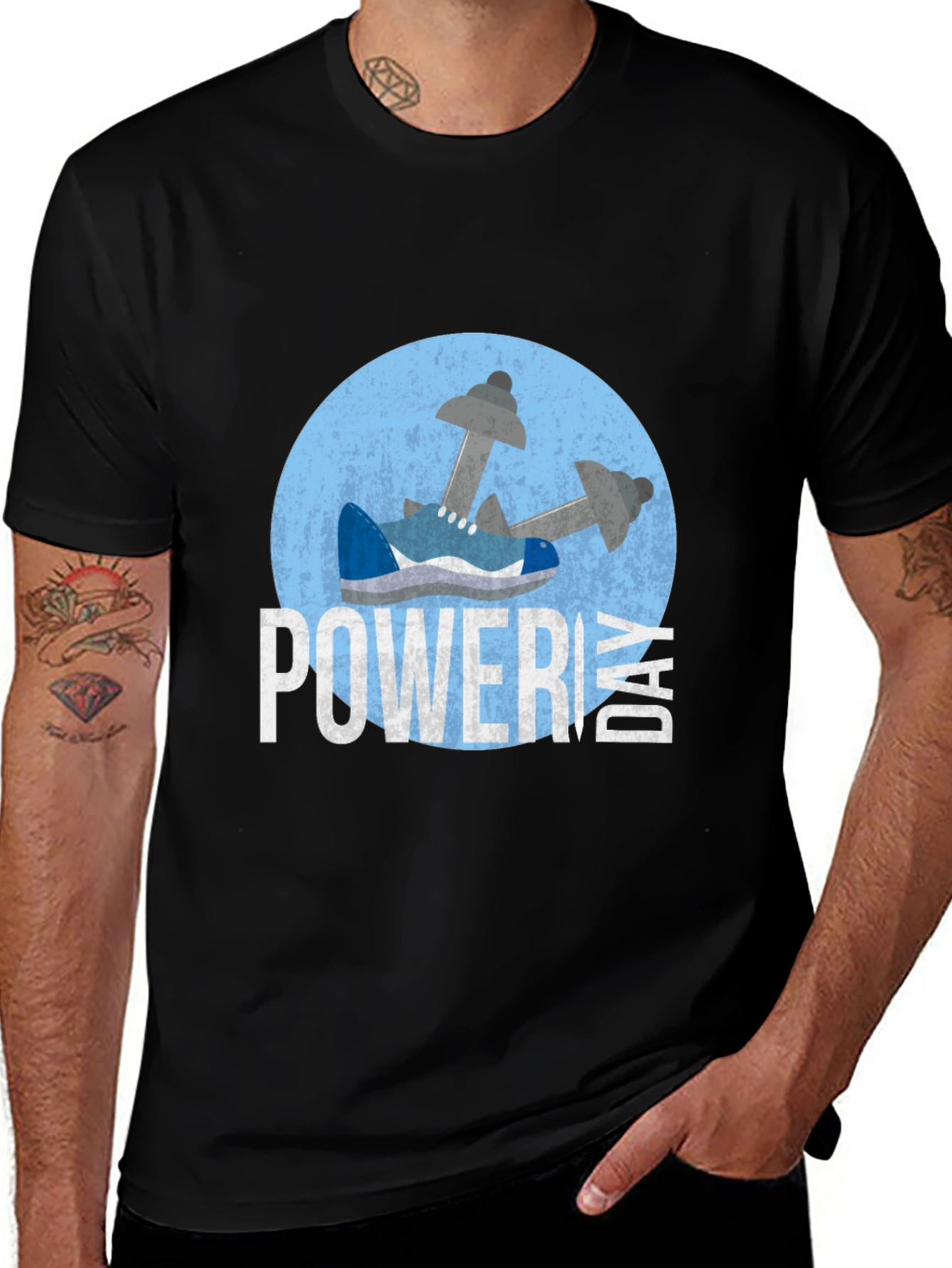 Variant 15 of Power Day Black T-Shirt