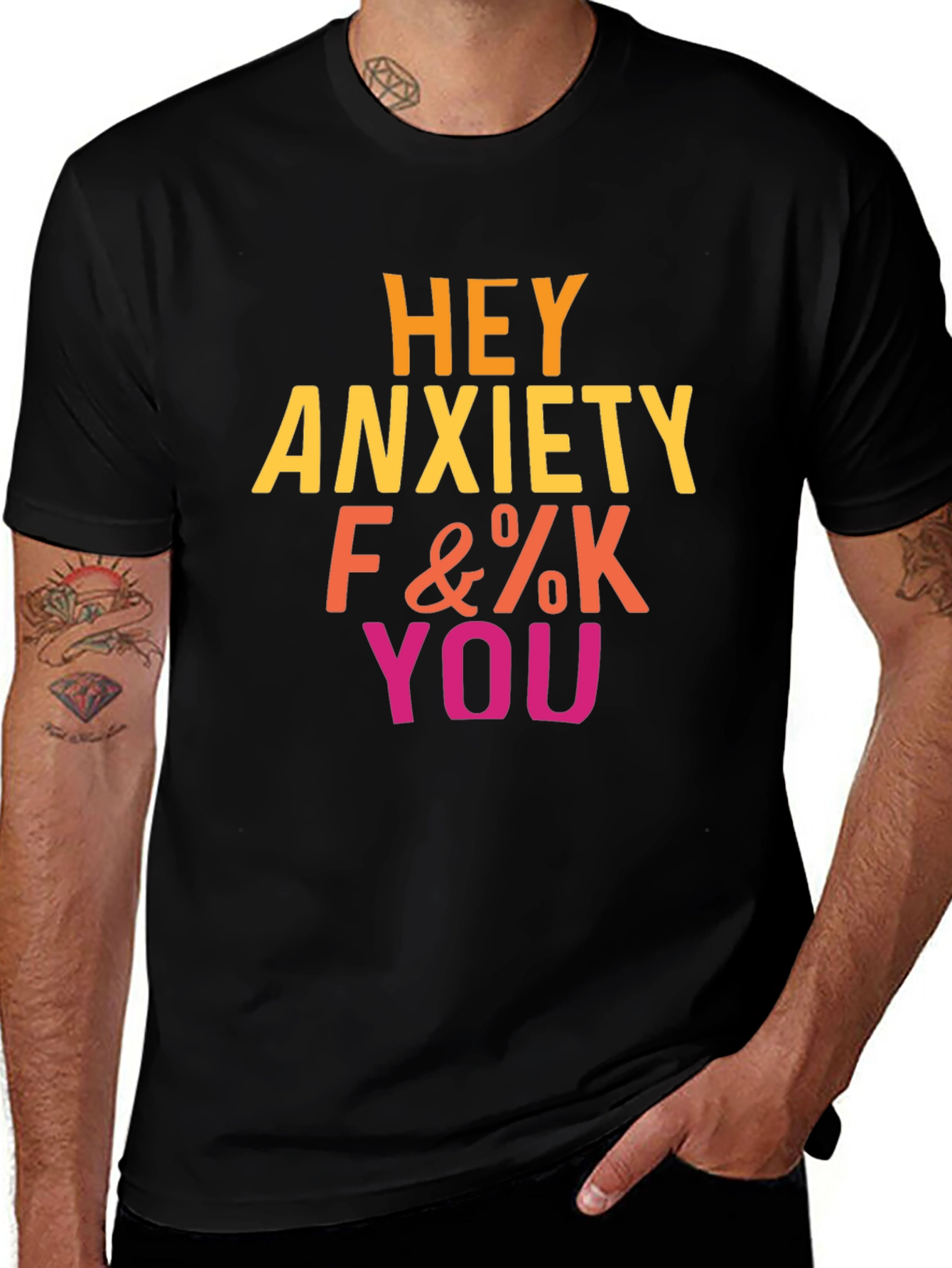 Variant 12 of Hey Anxiety T-Shirt