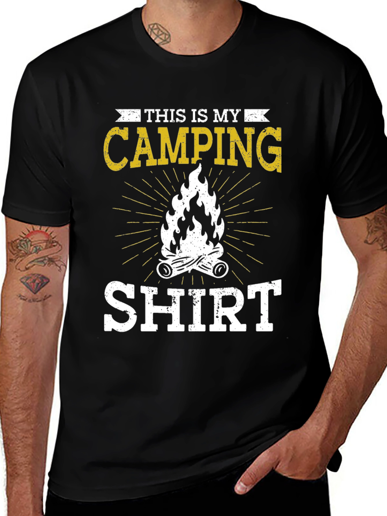 Camping Shirt - This is My Camping Shirt - Campfire