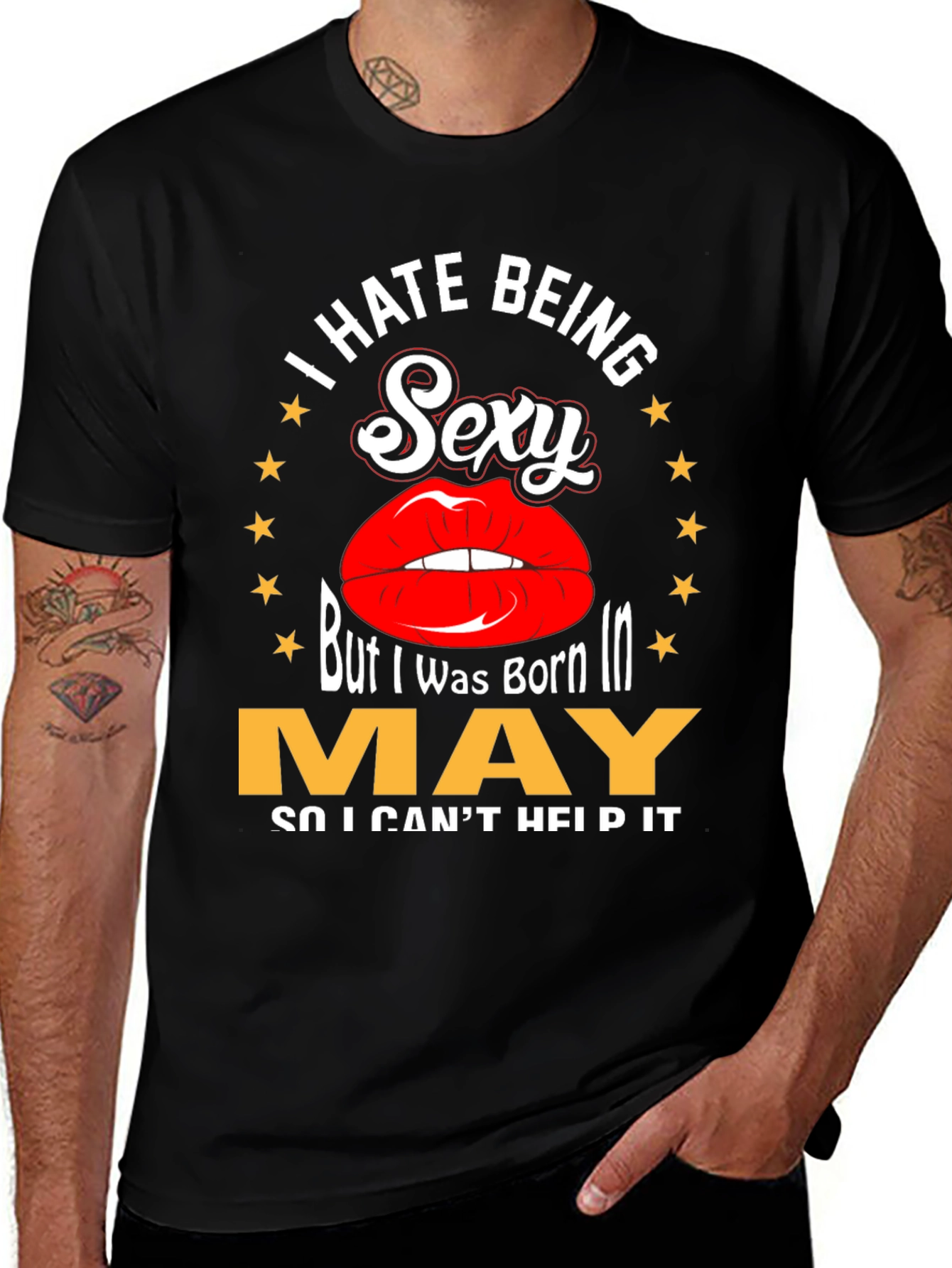 Variant 14 of I Hate Being Sexy May Birthday T-Shirt