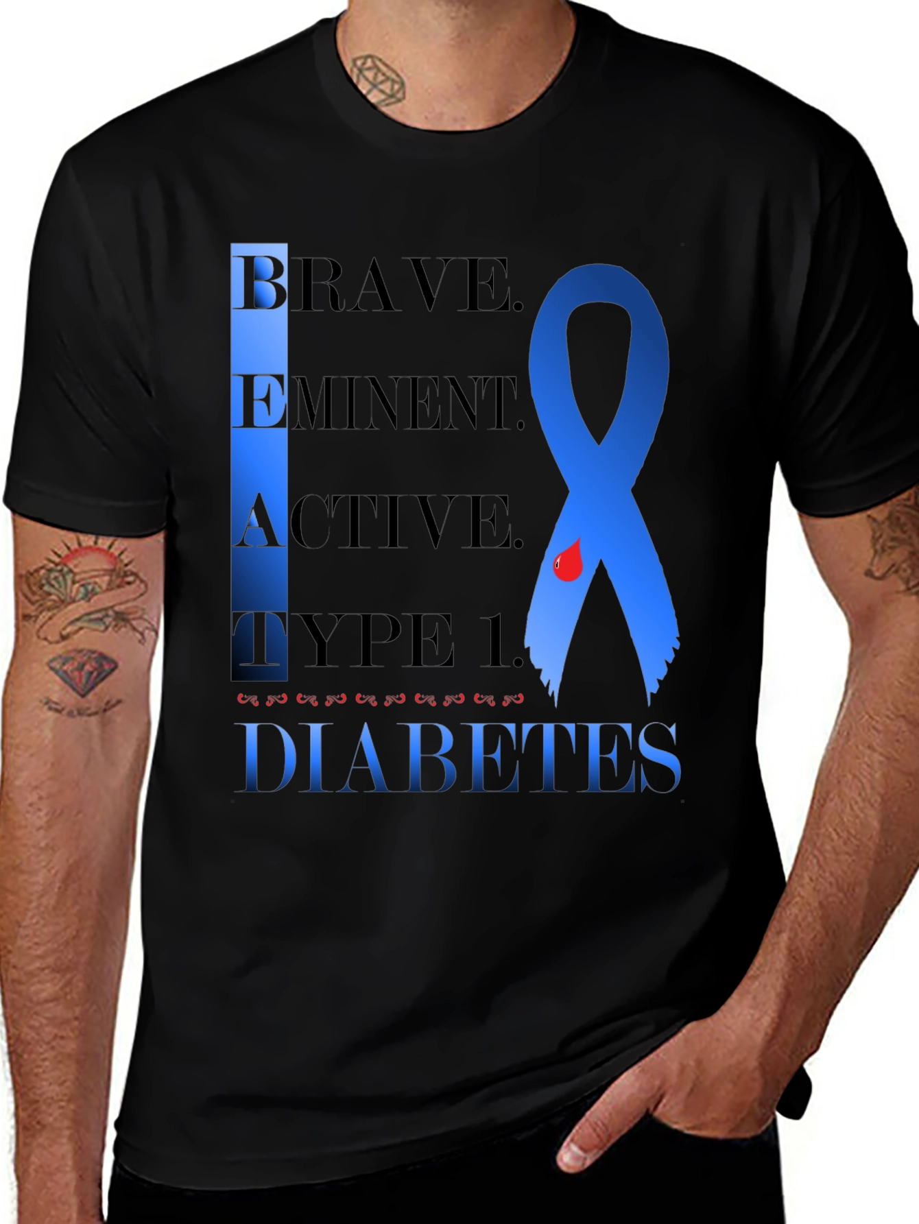Type 1 Diabetes Awareness T-Shirt