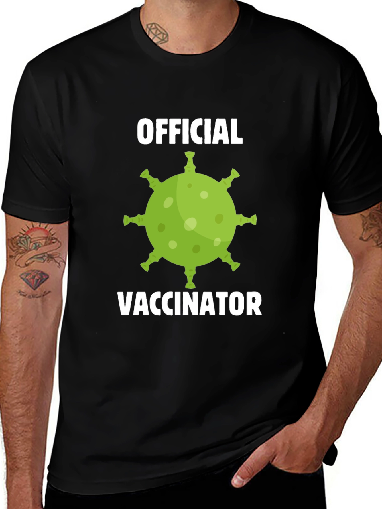 Variant 5 of Official Vaccinator Graphic Tee