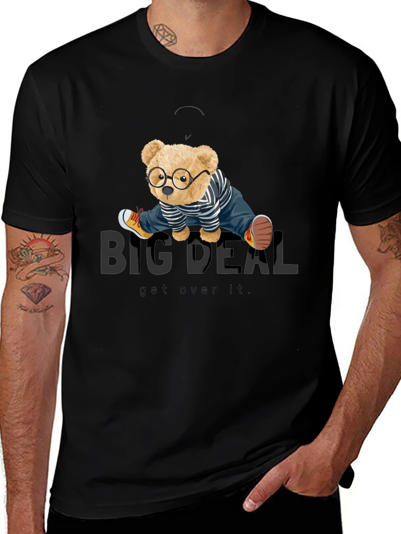 Variant 7 of Big Deal Bear Graphic Tee