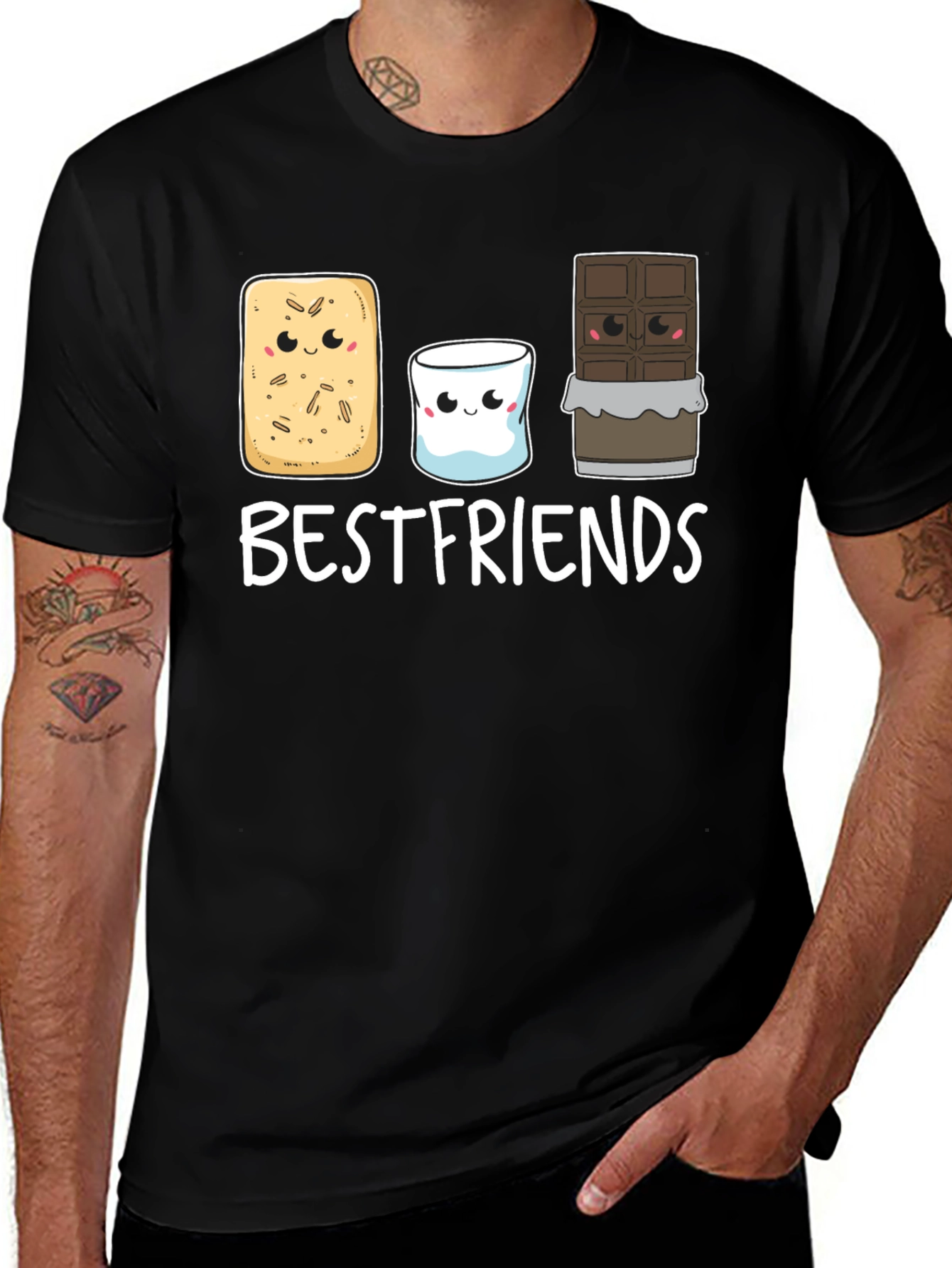 Variant 19 of S'mores Best Friends Graphic T-Shirt