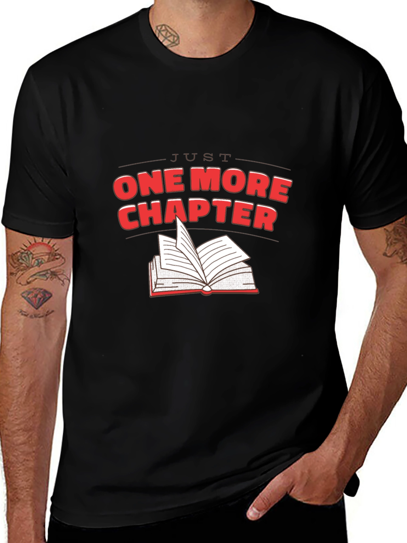 Variant 25 of Just One More Chapter T-Shirt - Reader's Tee