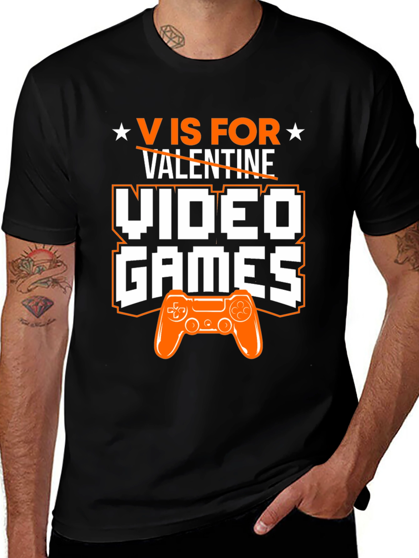 Variant 6 of Video Games Valentine's Day T-Shirt