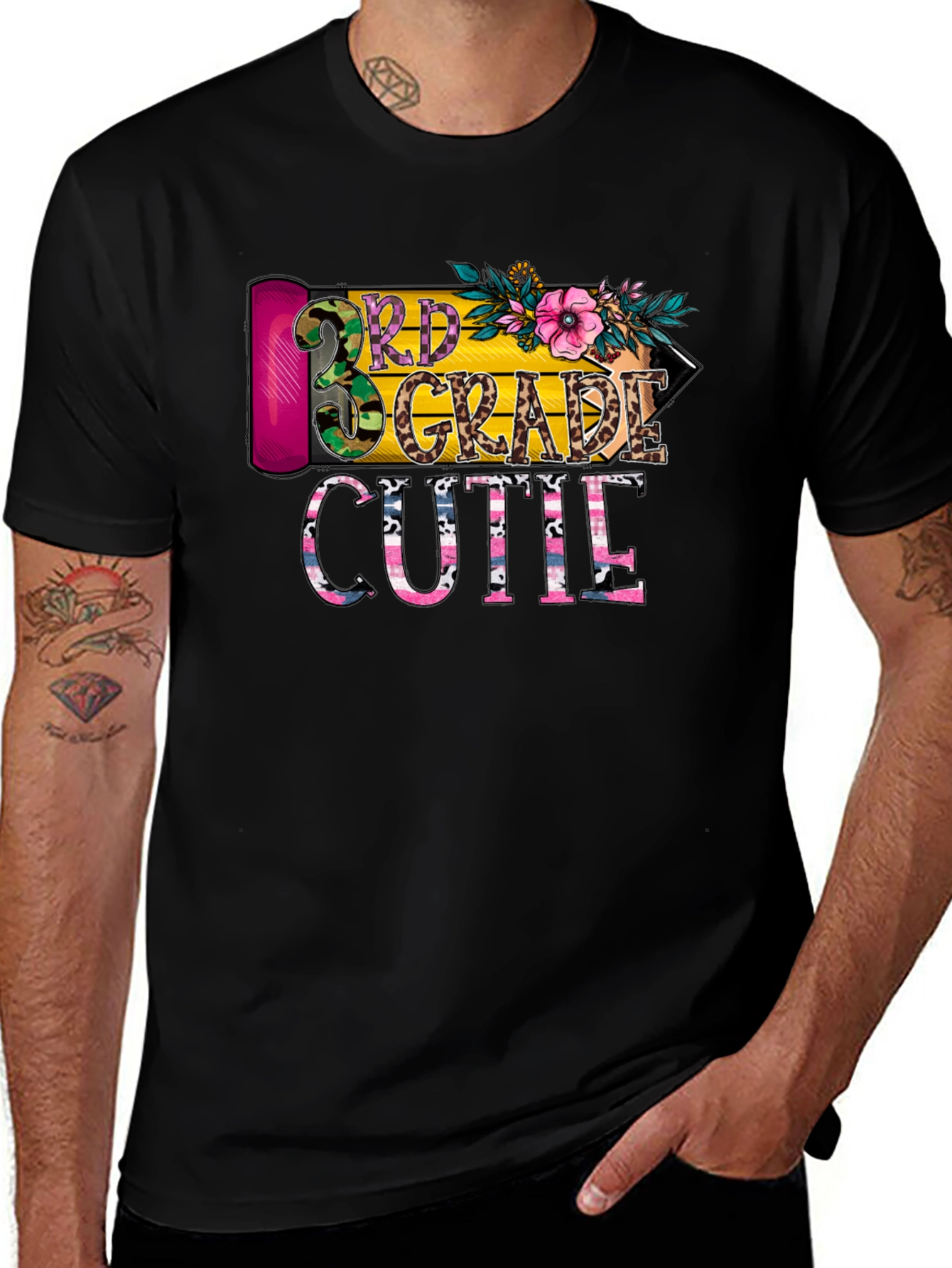 Variant 24 of 3rd Grade Cutie T-Shirt - Back to School