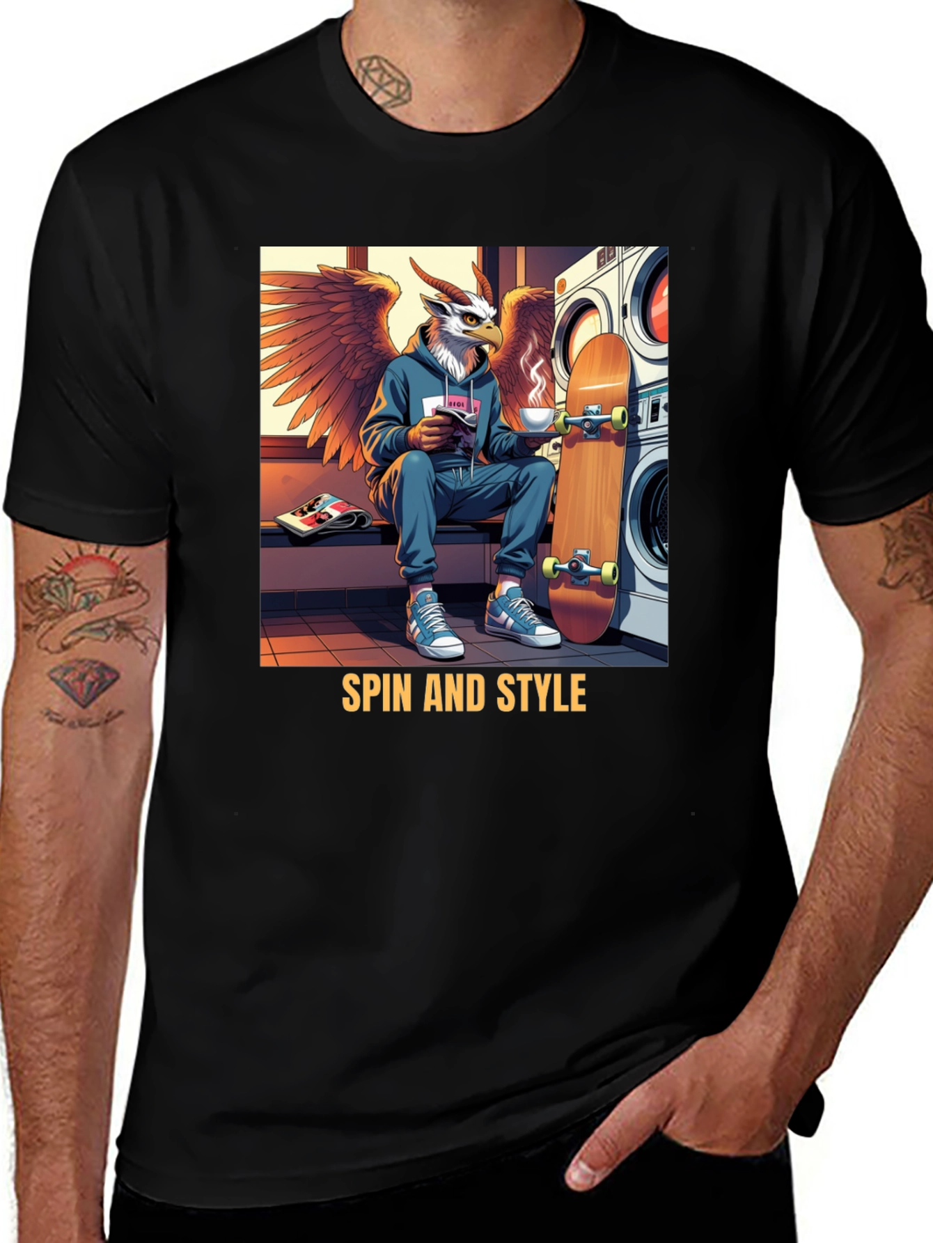 Spin and Style Gryphon T-Shirt