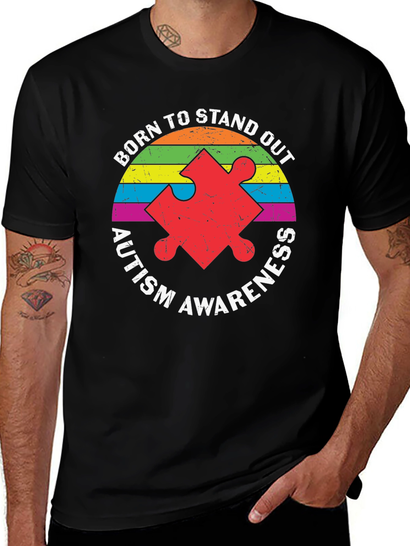 Autism Awareness T-Shirt: Stand Out Design