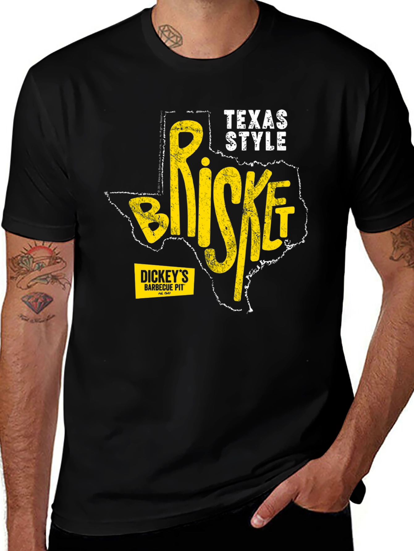 Texas Brisket Style Graphic Tee