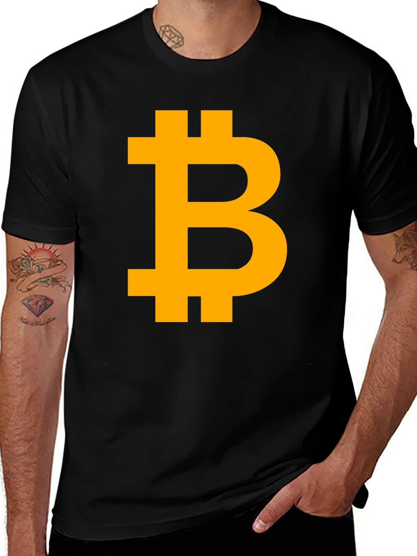 Variant 26 of Bitcoin Logo T-Shirt - Crypto Currency Tee